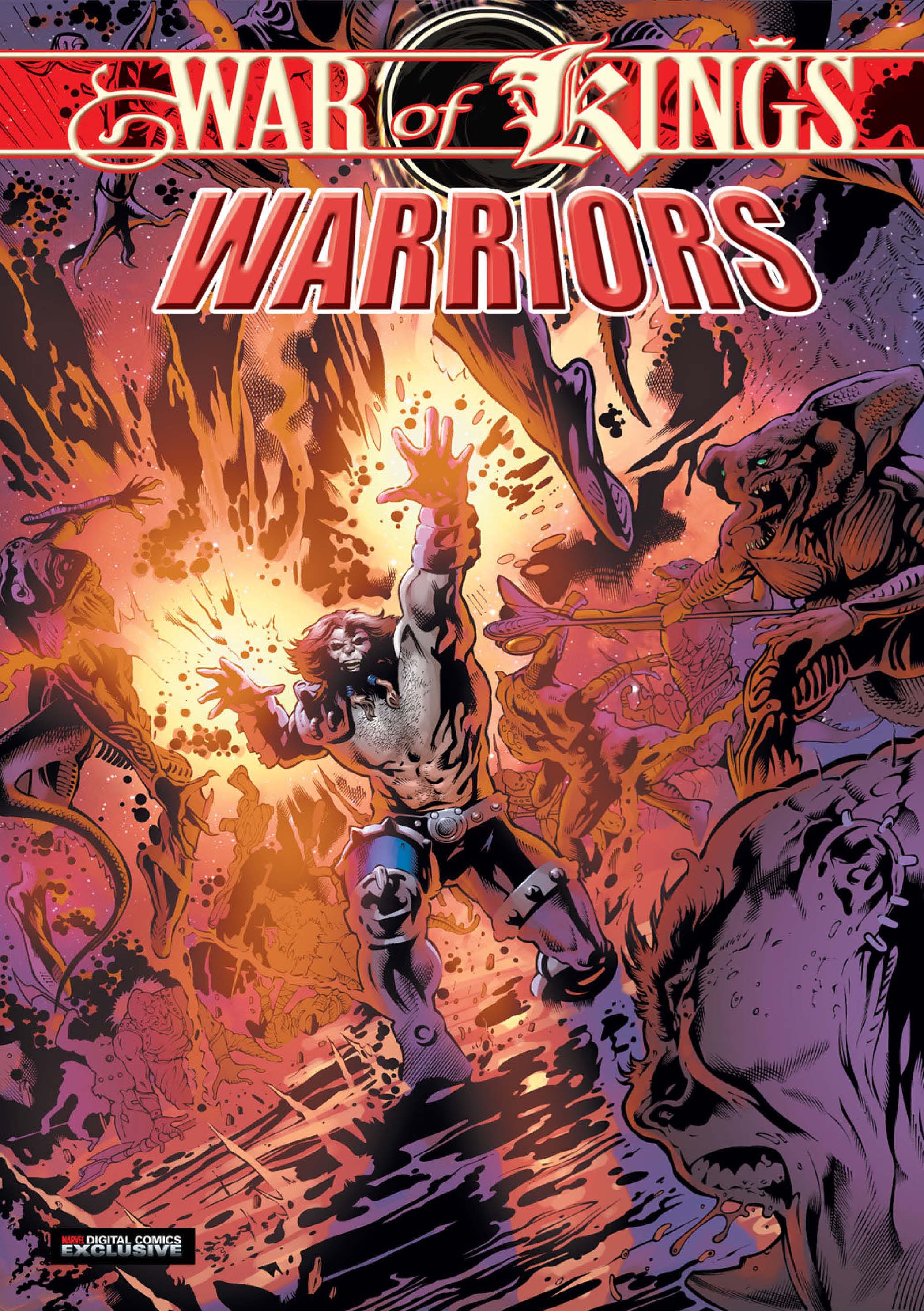 Read online War of Kings Warriors Blastaar comic Issue 2
