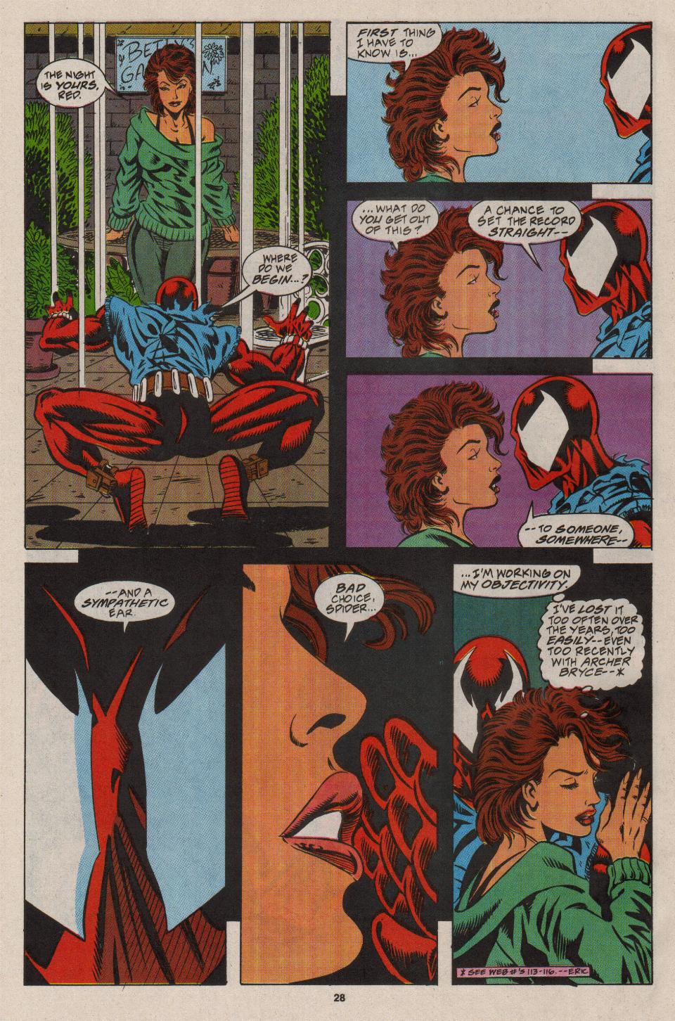 Read online Web of Spider-Man (1985) comic -  Issue #120 - 21