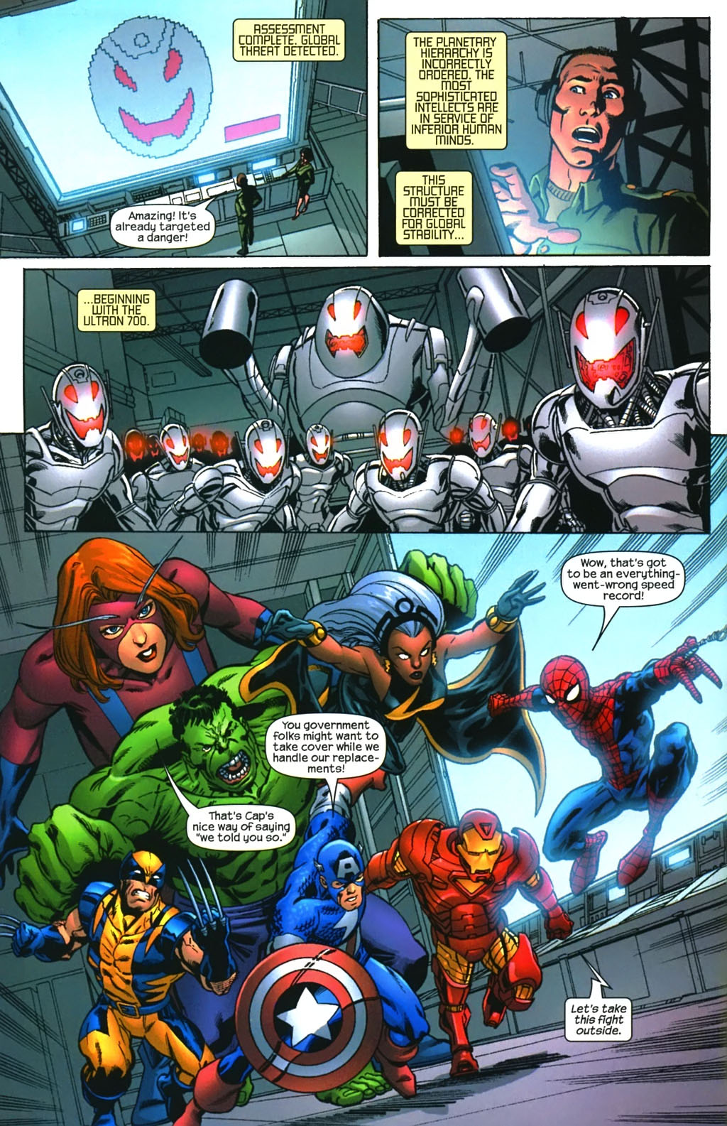 Read online Marvel Adventures The Avengers comic -  Issue #1 - 5