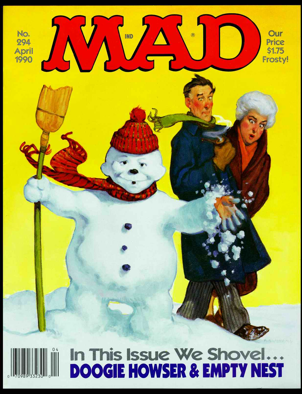 Read online MAD comic -  Issue #294 - 1
