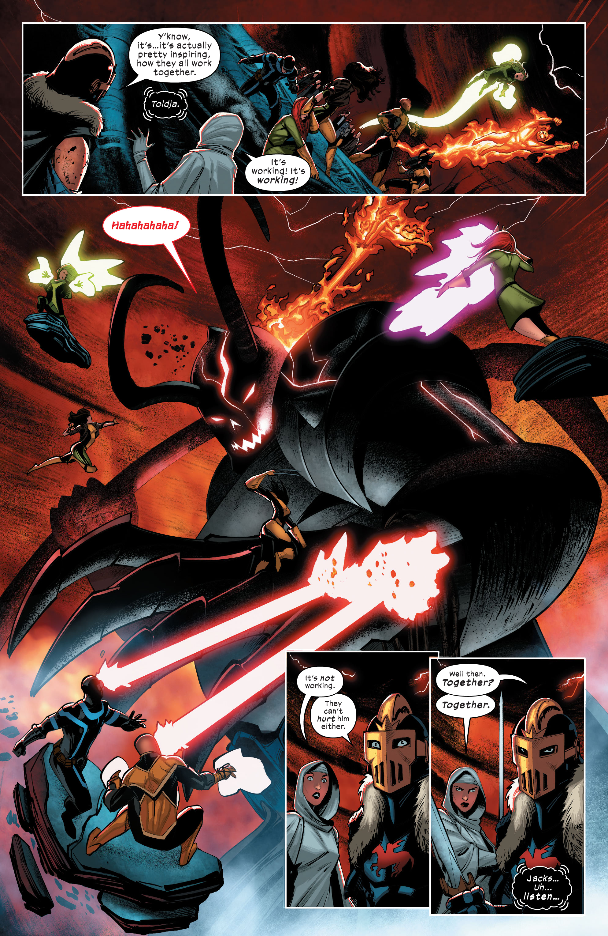 Read online Death of Doctor Strange: One-Shots comic -  Issue # X-Men - Black Knight - 26
