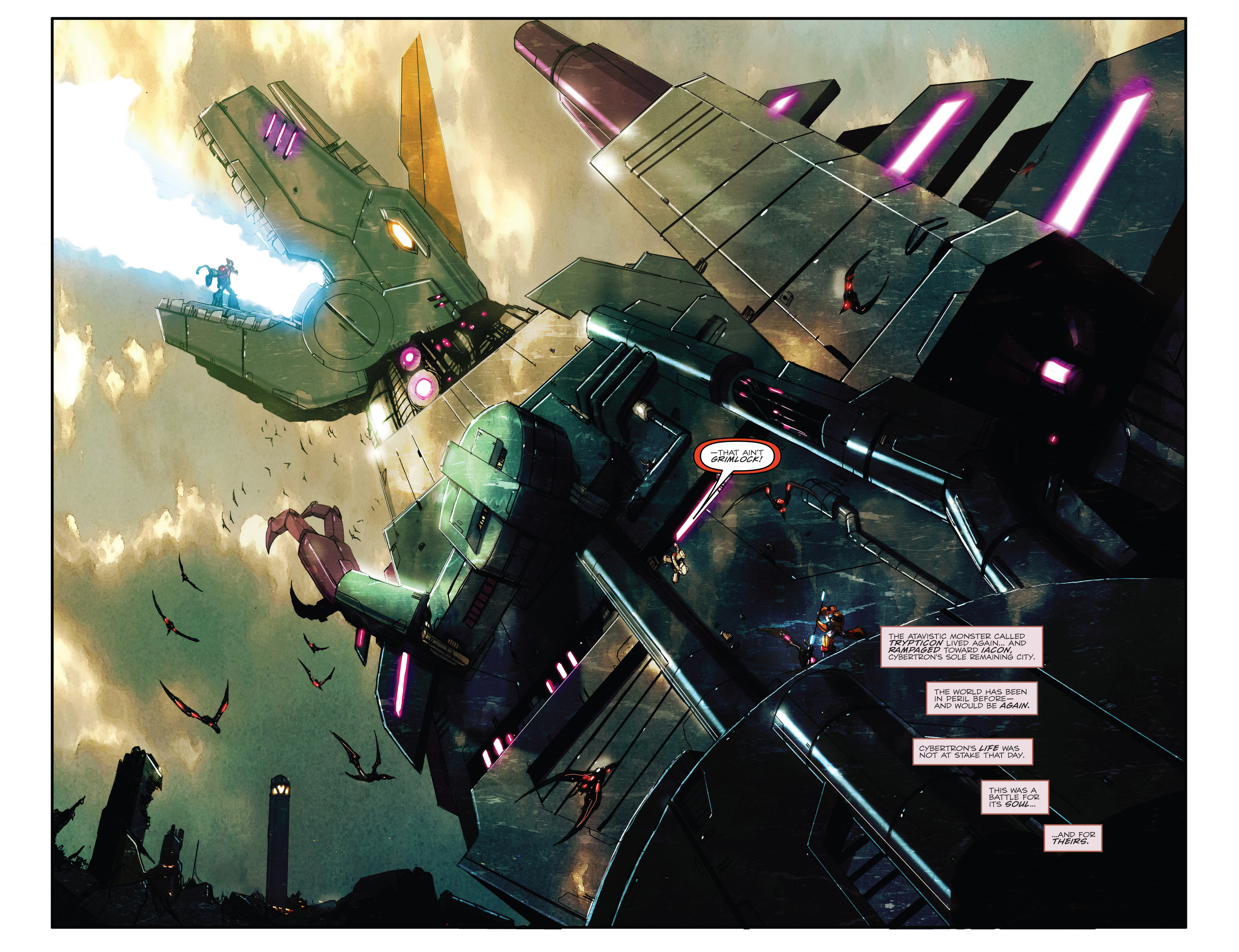 Read online Transformers: Salvation comic -  Issue # Full - 4