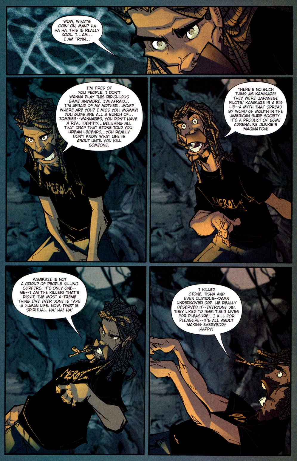 Read online Kamikaze comic -  Issue #6 - 12