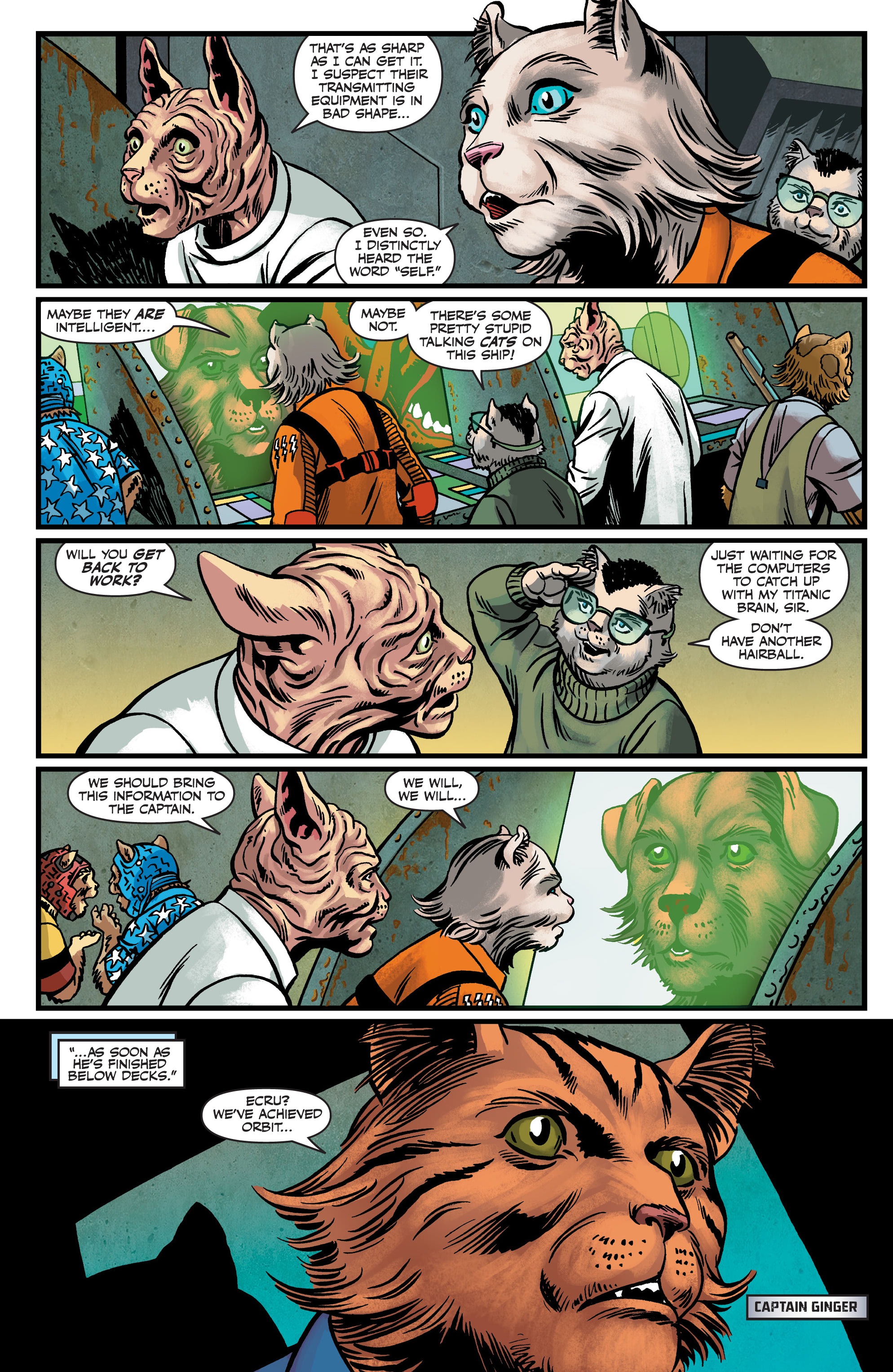 Read online Captain Ginger Season 2 comic -  Issue #1 - 8