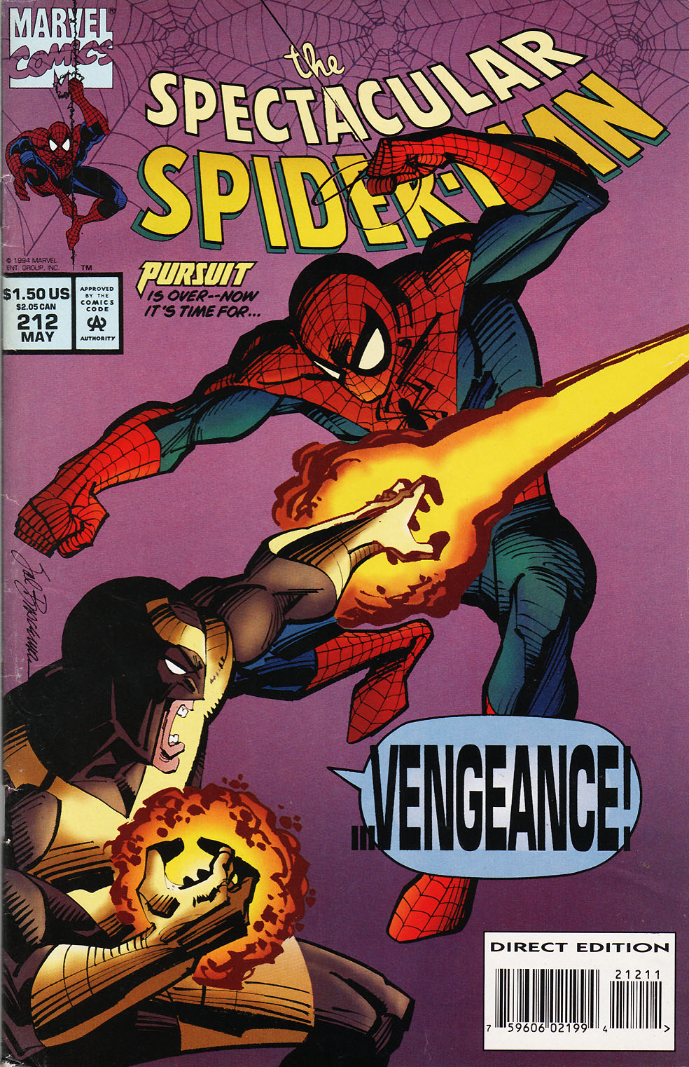 Read online The Spectacular Spider-Man (1976) comic -  Issue #212 - 1