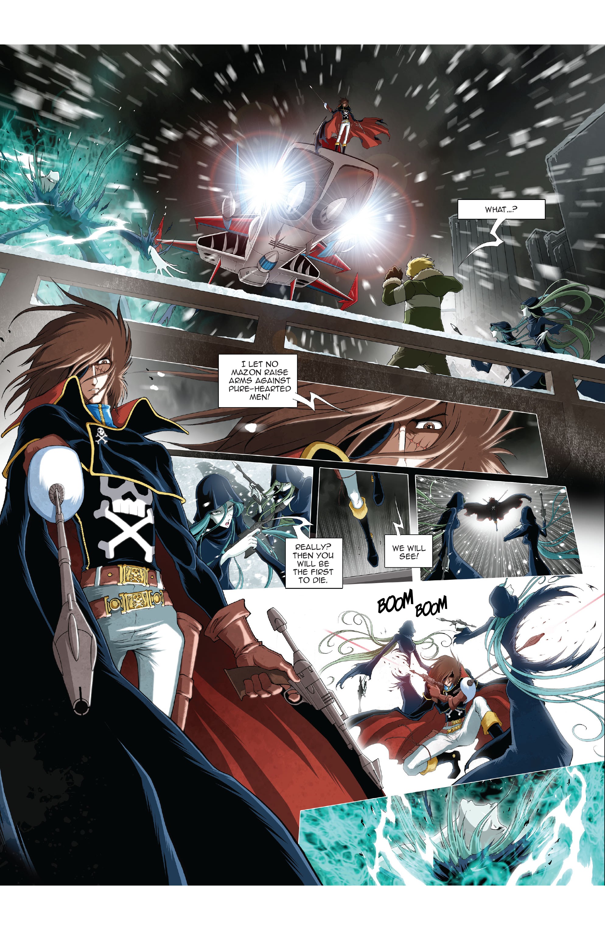 Read online Space Pirate Captain Harlock comic -  Issue #2 - 8