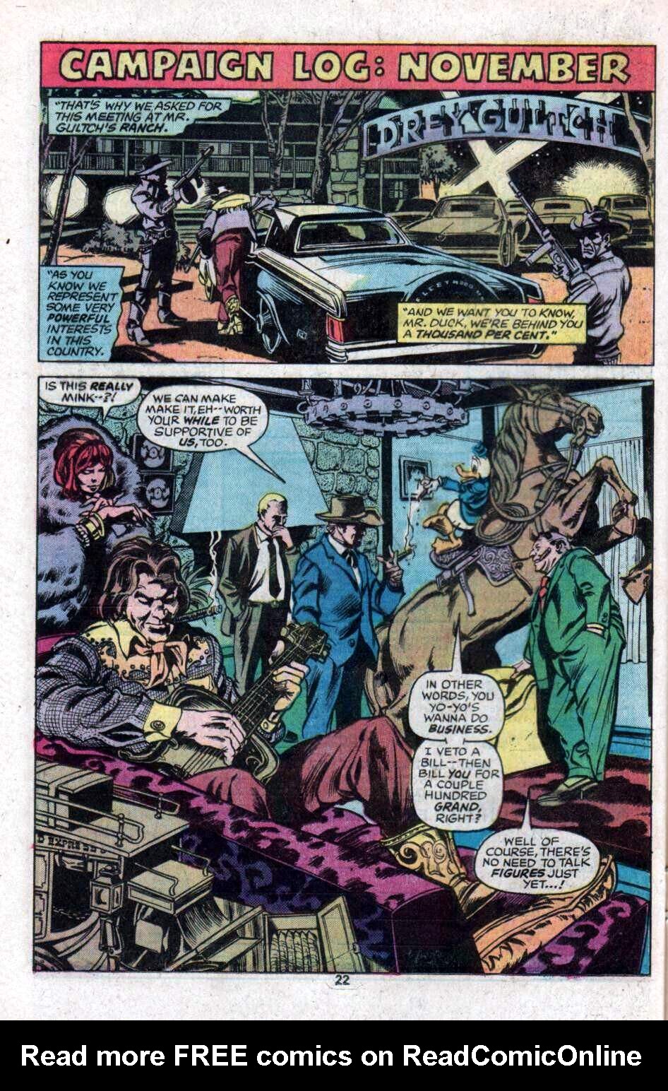 Read online Howard the Duck (1976) comic -  Issue #8 - 14