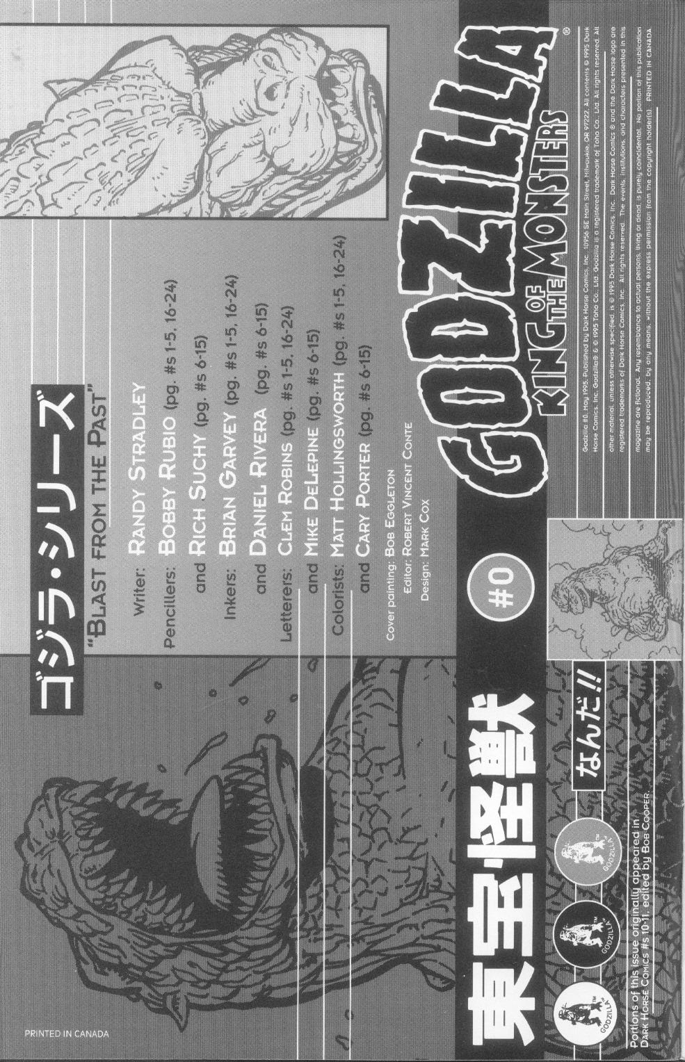 Read online Godzilla (1995) comic -  Issue #0 - 3