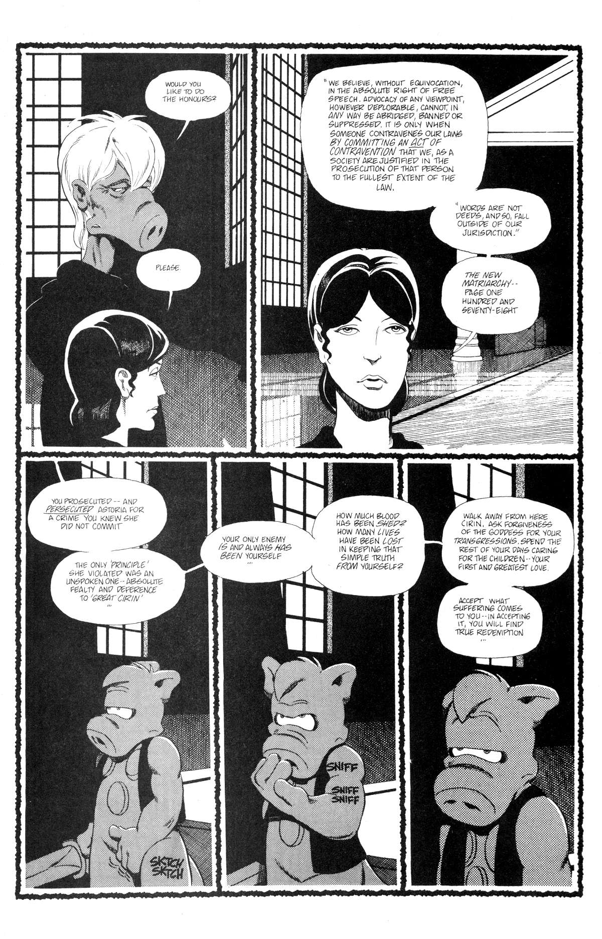 Read online Cerebus comic -  Issue #178 - 10