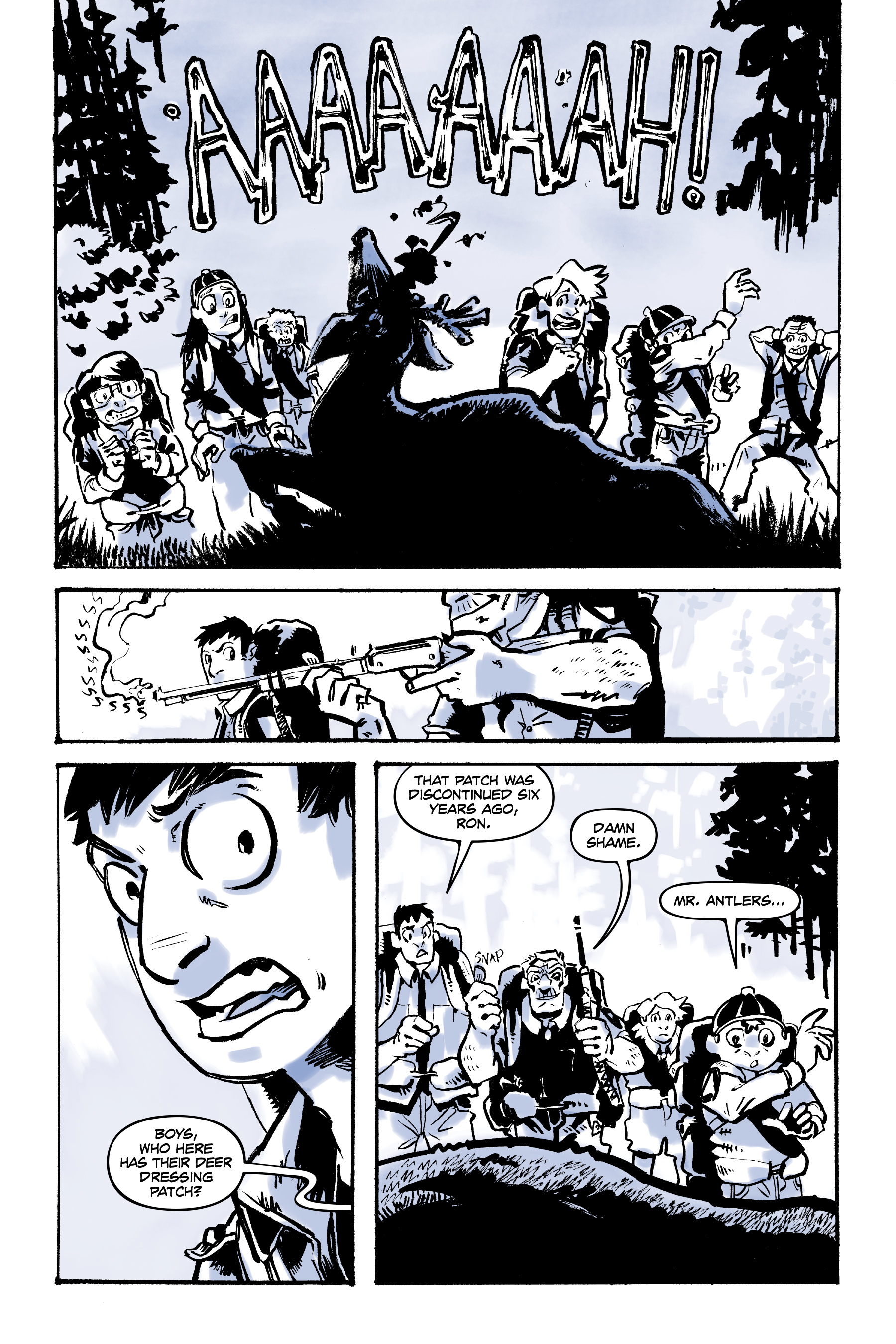 Read online Junior Braves of the Apocalypse: Out of the Woods comic -  Issue # TPB (Part 1) - 12