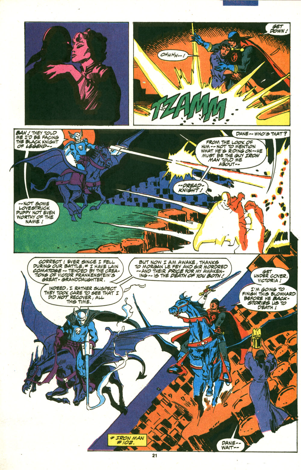 Read online Black Knight (1990) comic -  Issue #2 - 17