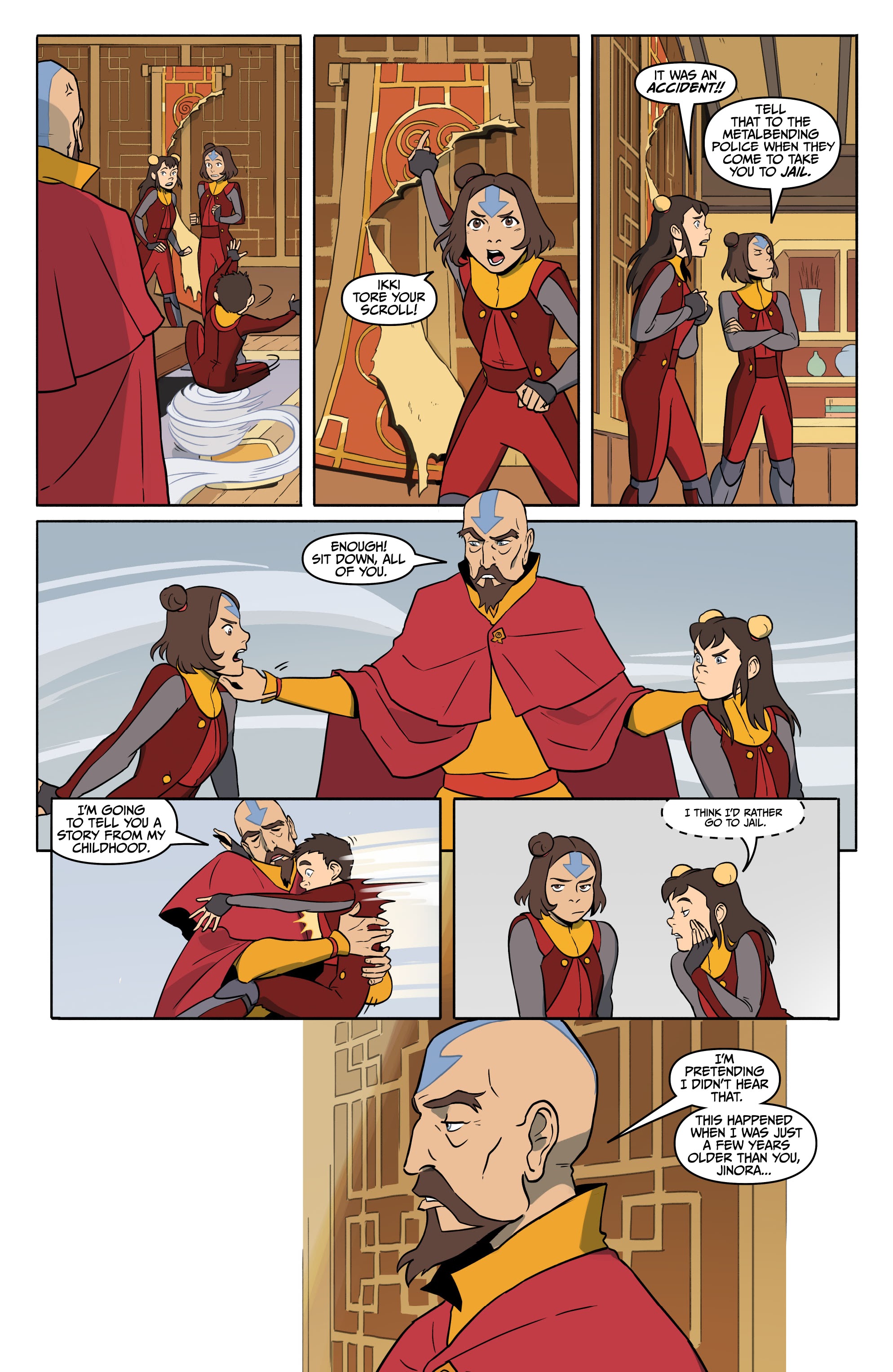 Read online Free Comic Book Day 2021 comic -  Issue # Avatar - The Last Airbender - The Legend of Korra - 4