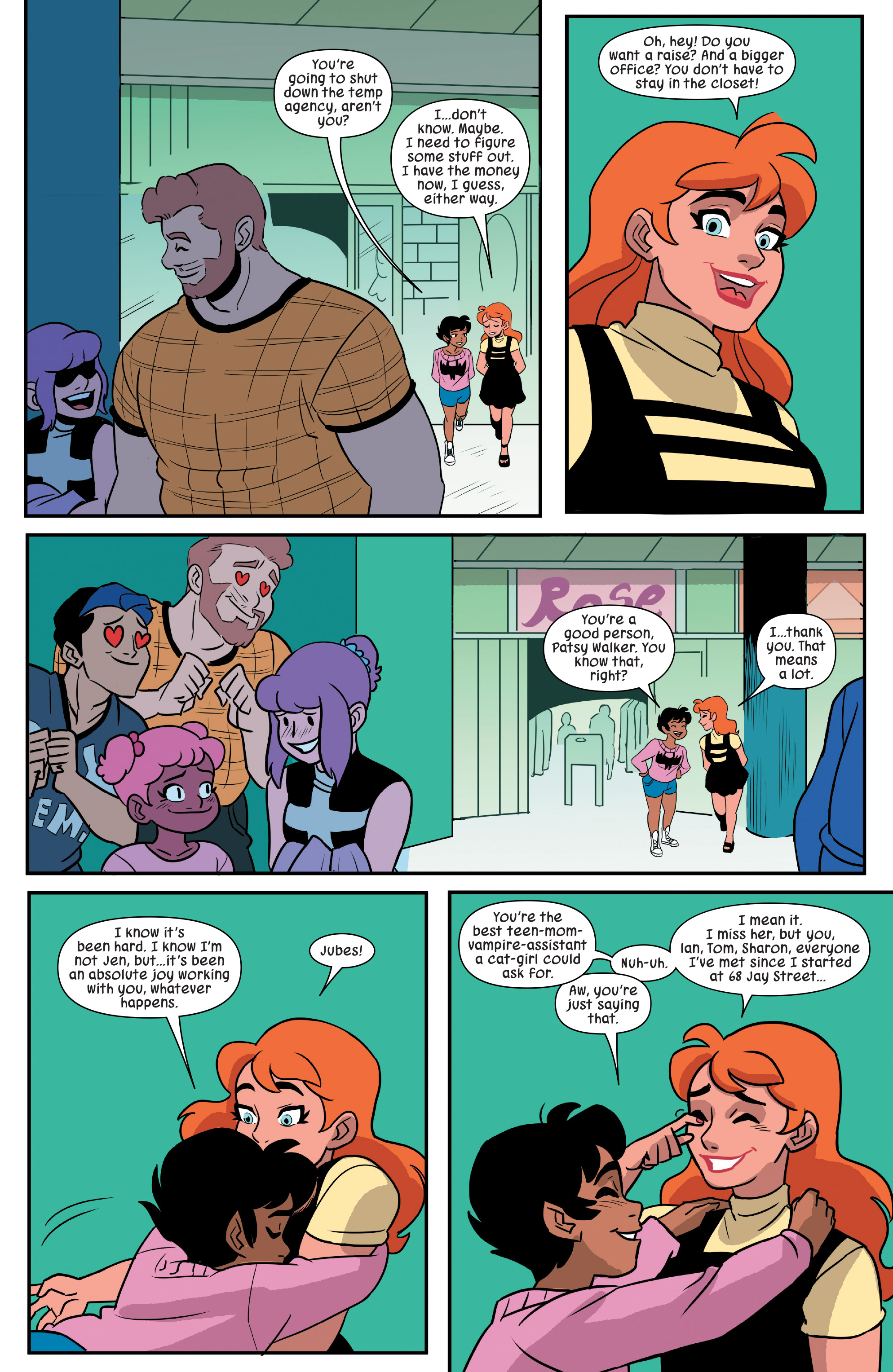 Read online Patsy Walker, A.K.A. Hellcat! comic -  Issue #17 - 21