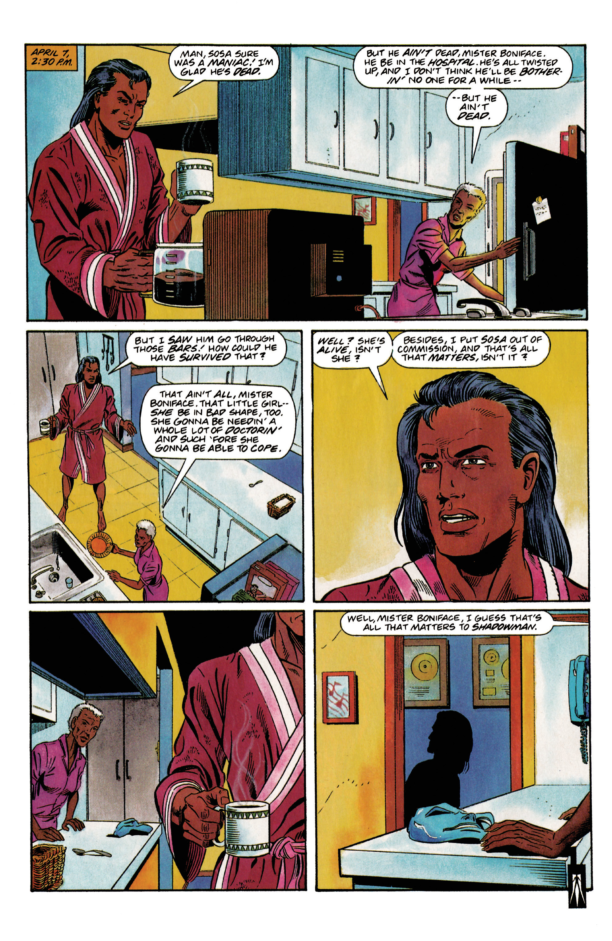Read online Valiant Masters Shadowman comic -  Issue # TPB (Part 1) - 77