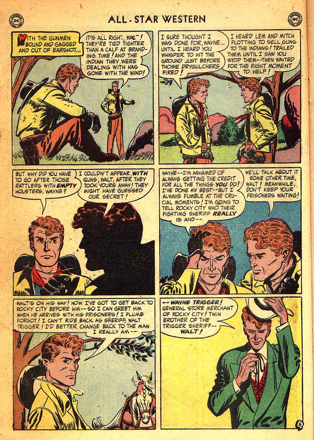 Read online All-Star Western (1951) comic -  Issue #58 - 6