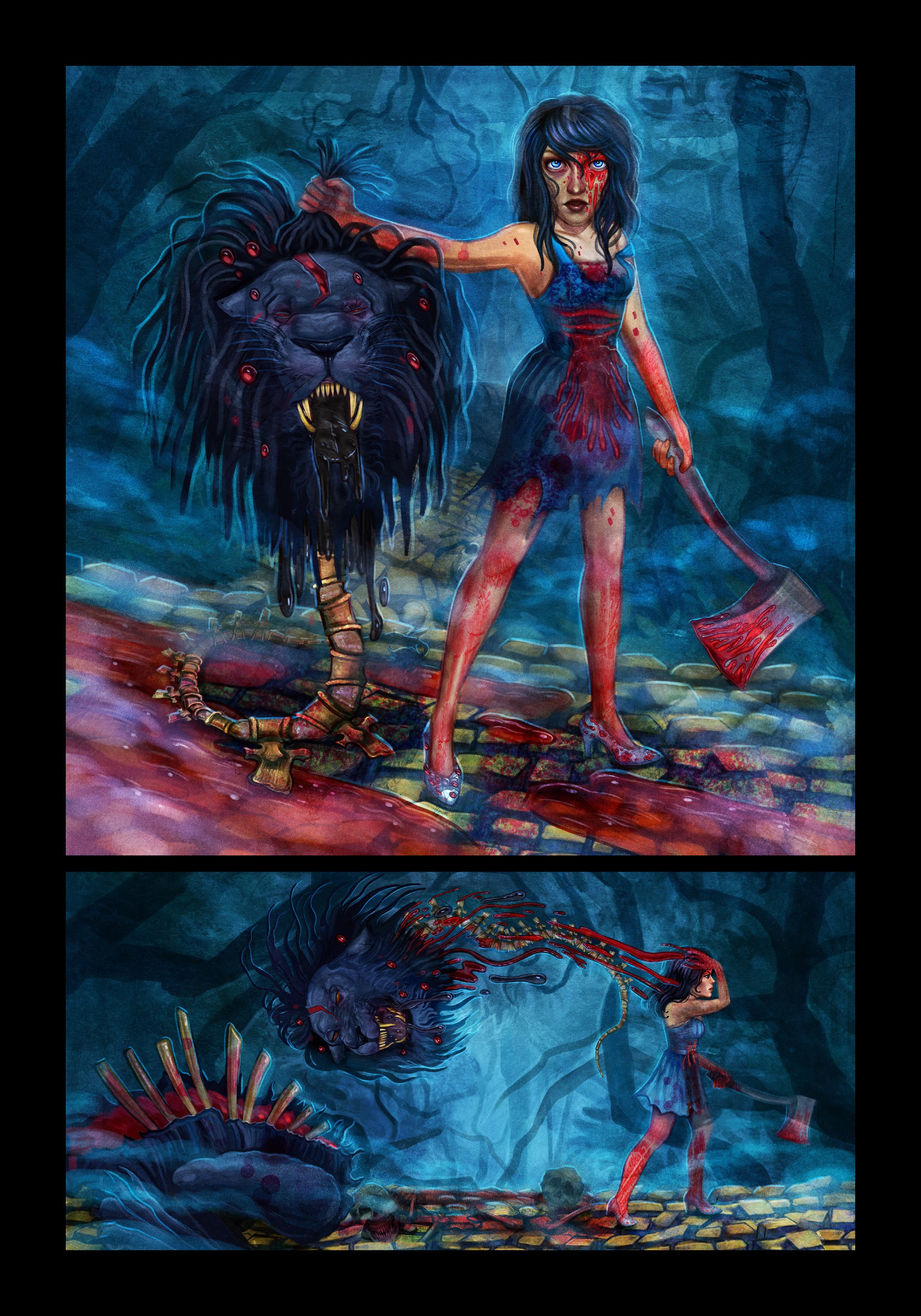 Read online The Evil of Oz comic -  Issue # TPB - 68