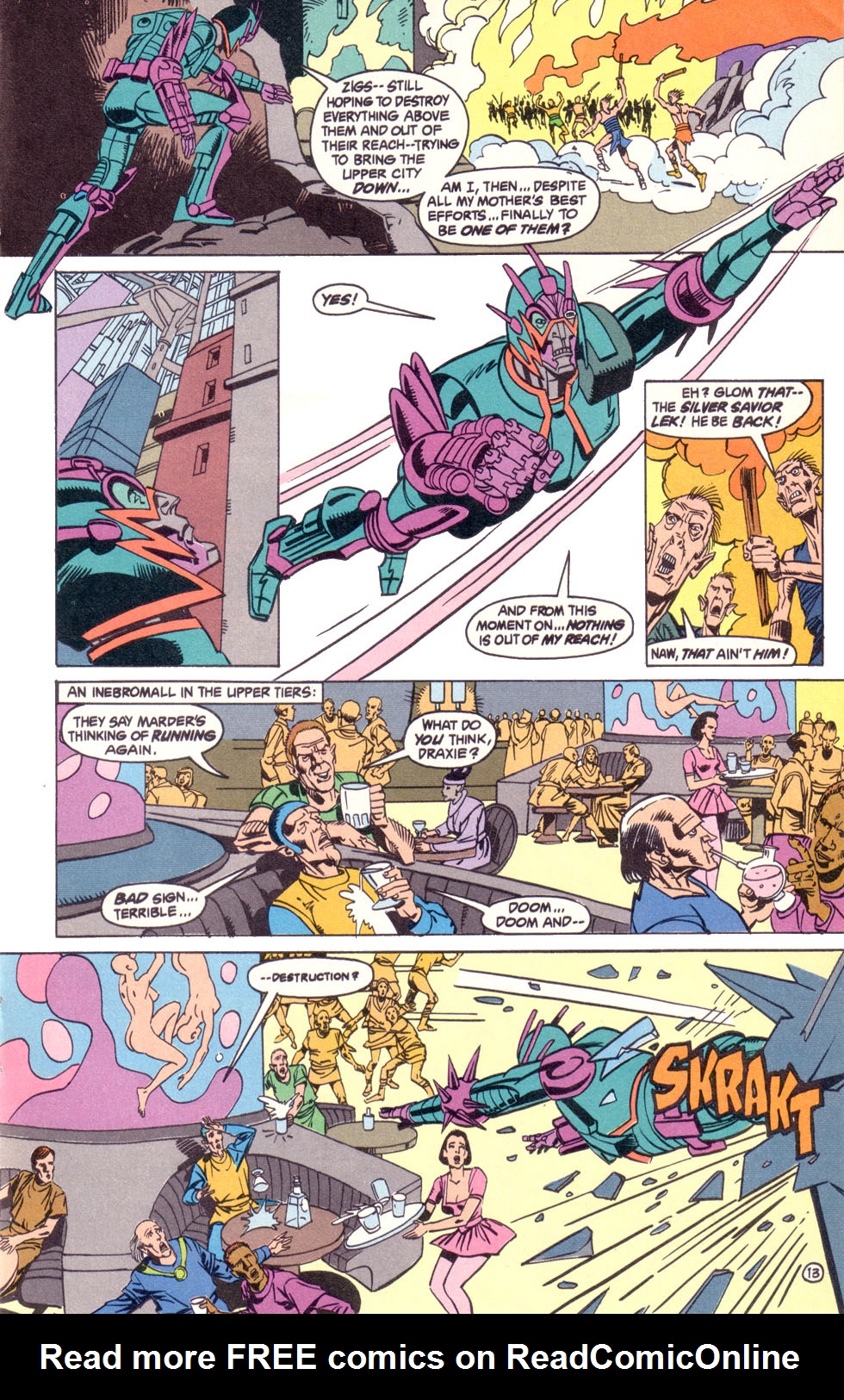 Read online Electric Warrior comic -  Issue #10 - 14