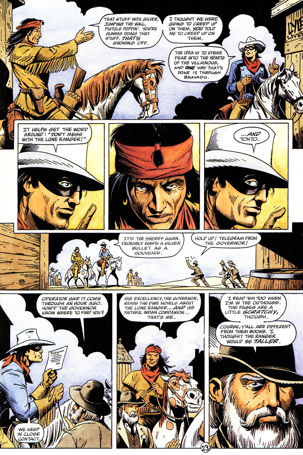Read online The Lone Ranger And Tonto comic -  Issue #1 - 25