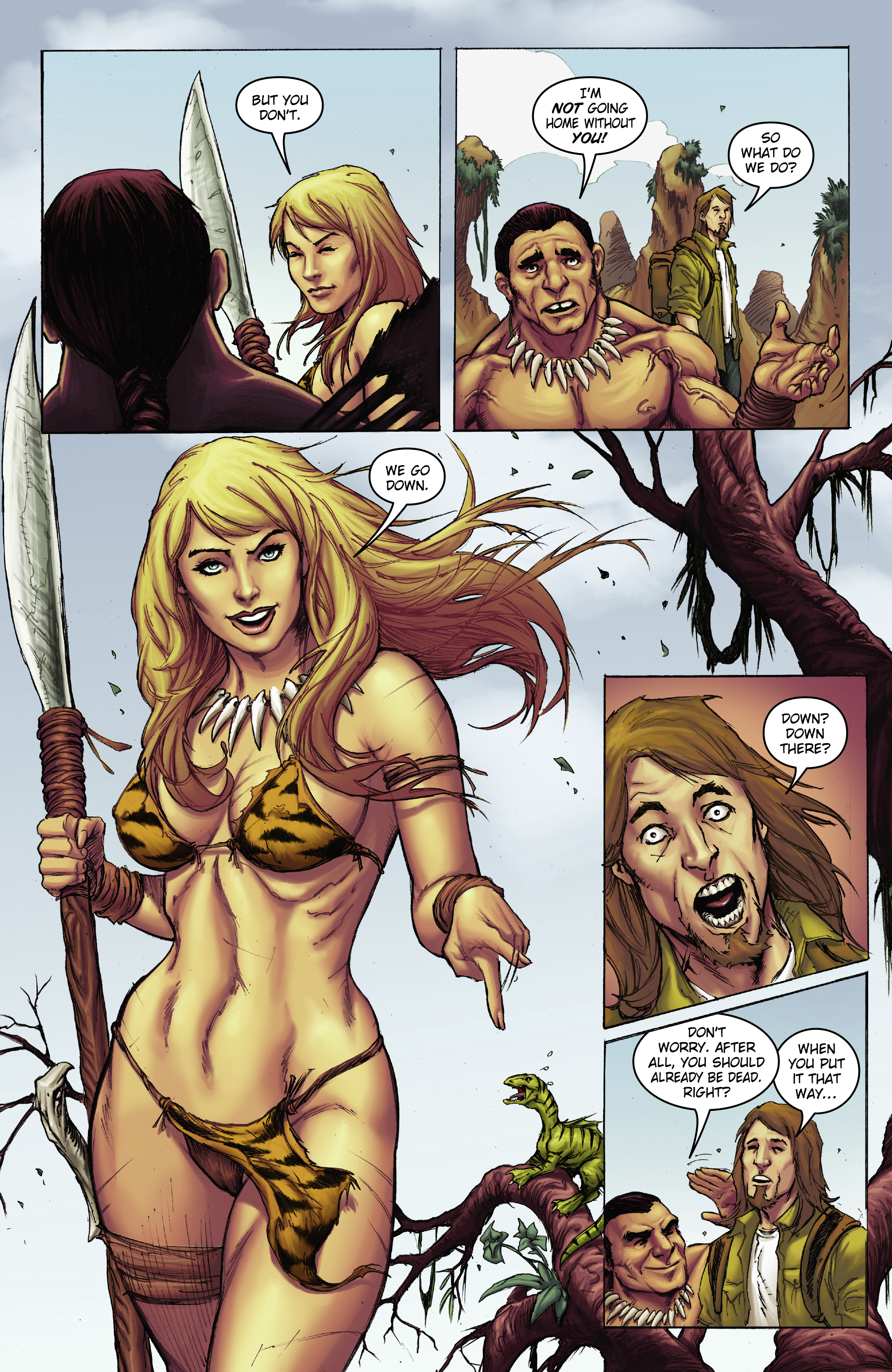 Read online Jungle Girl Season 2 comic -  Issue #1 - 6