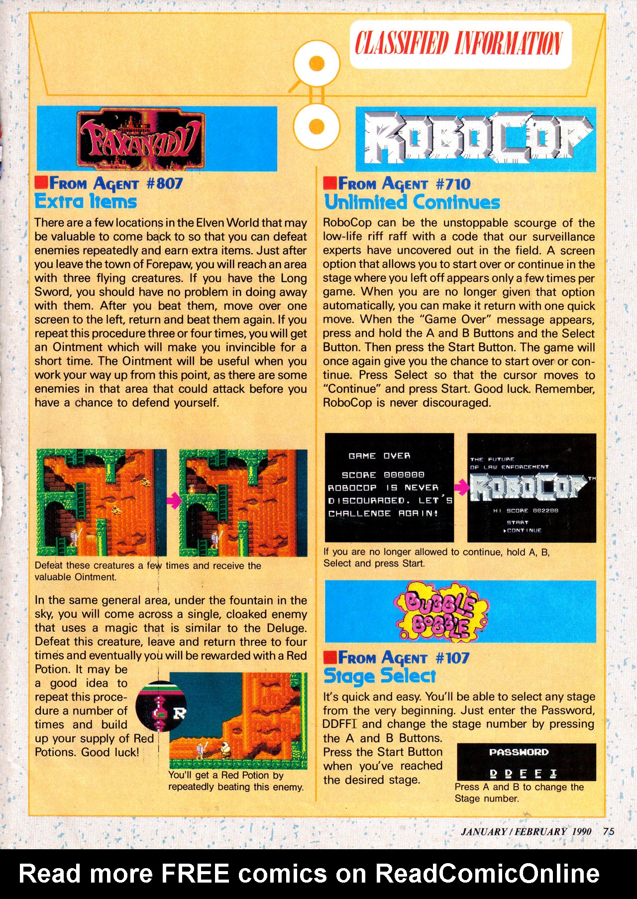 Read online Nintendo Power comic -  Issue #10 - 78