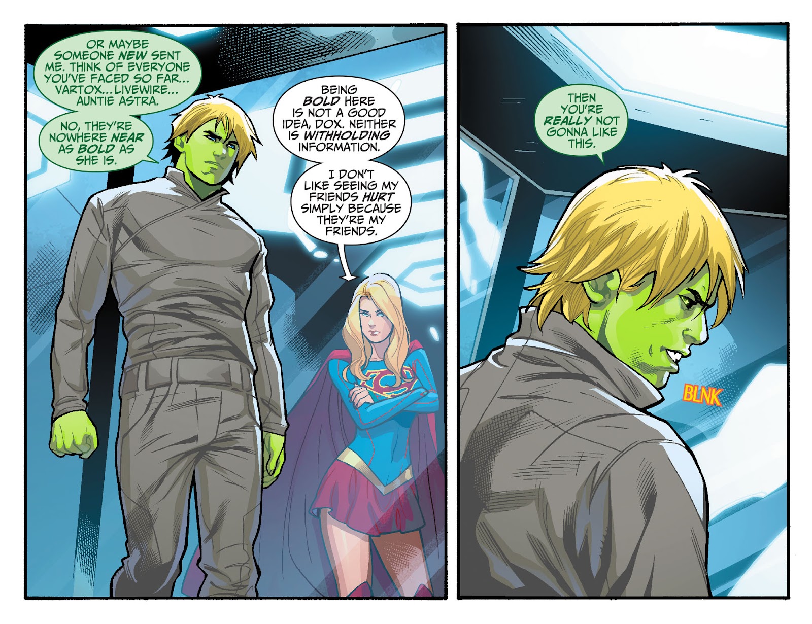 Adventures of Supergirl issue 6 - Page 8