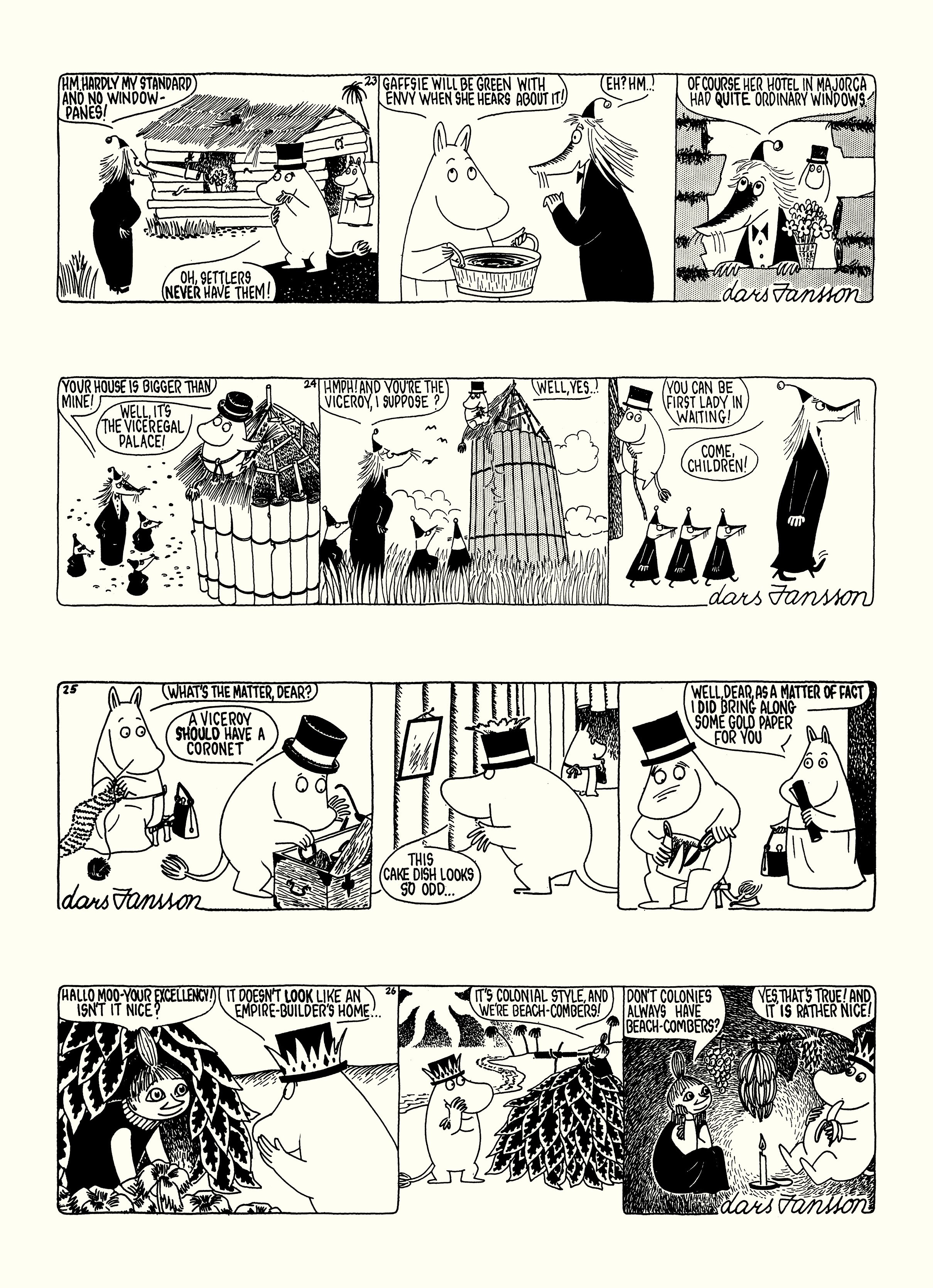 Read online Moomin: The Complete Lars Jansson Comic Strip comic -  Issue # TPB 7 - 12