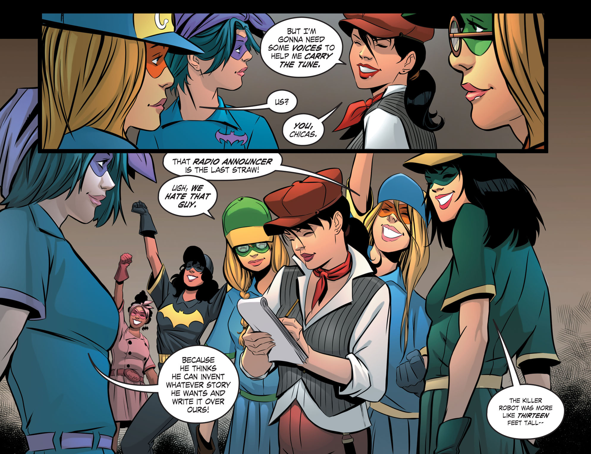 Read online DC Comics: Bombshells comic -  Issue #38 - 16