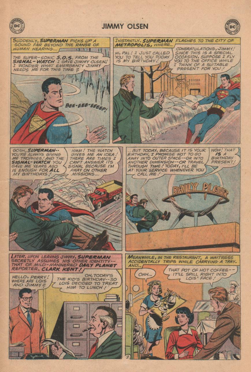 Read online Superman's Pal Jimmy Olsen comic -  Issue #58 - 15