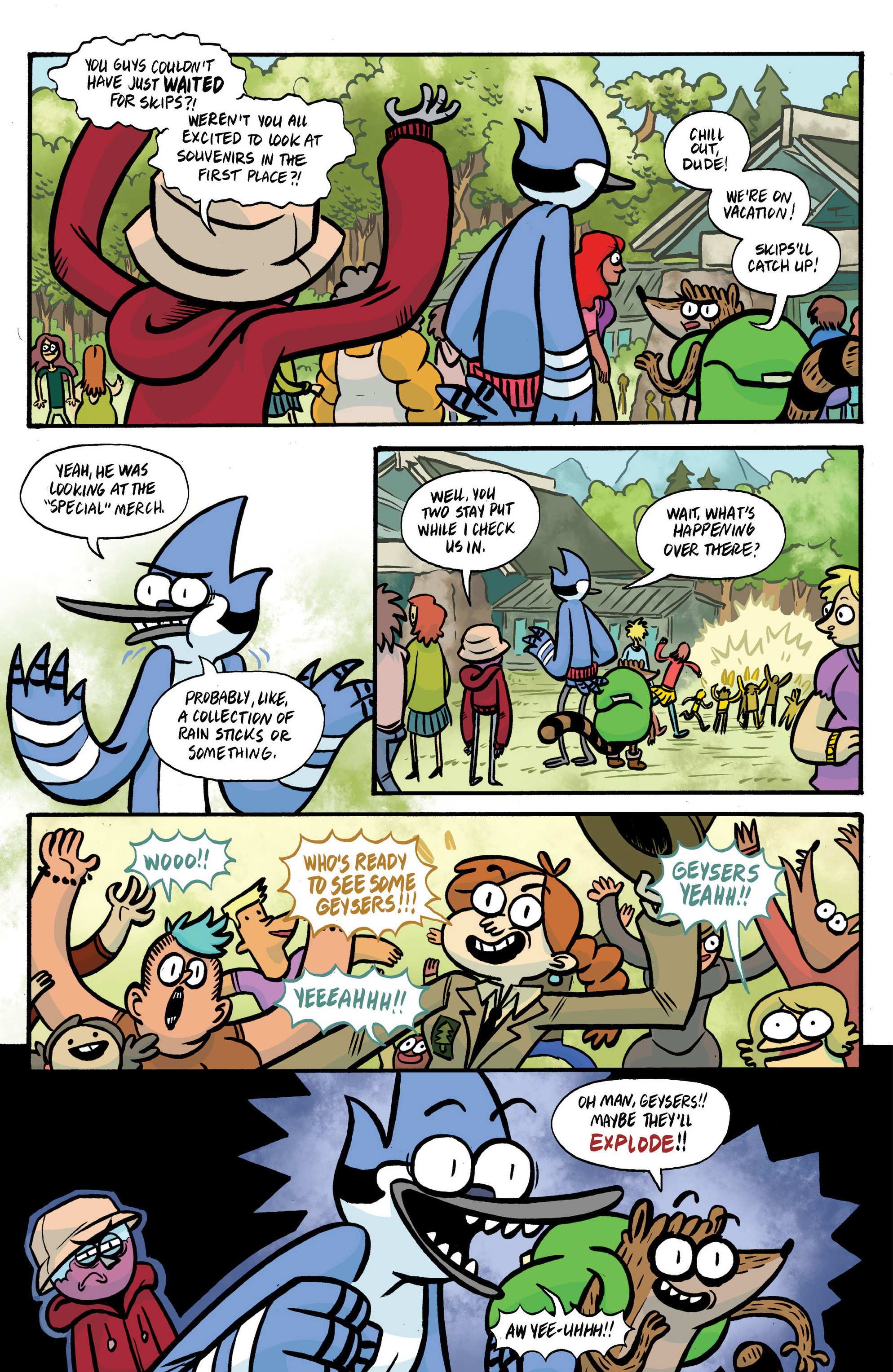 Read online Regular Show: Skips comic -  Issue #4 - 9