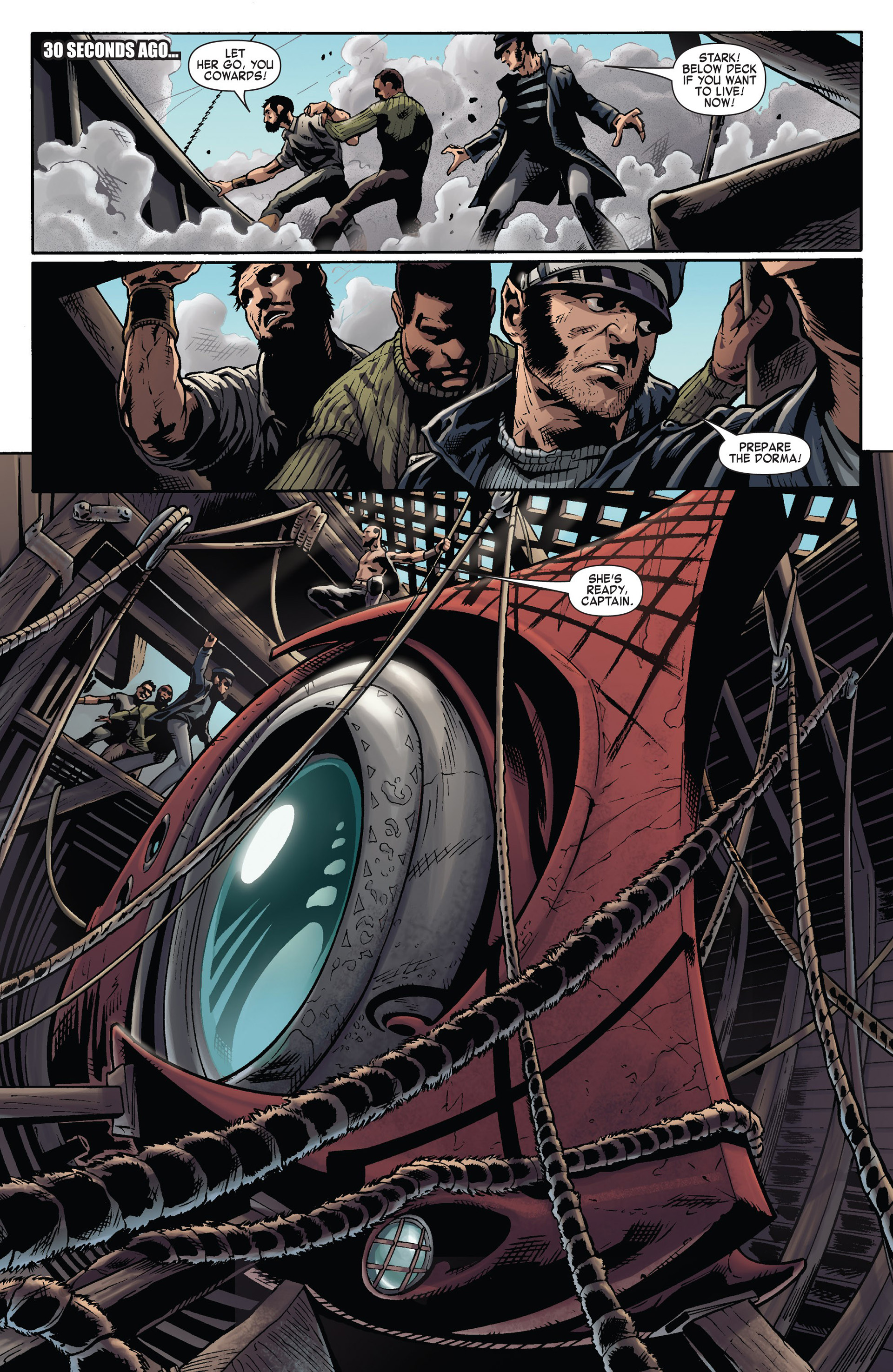 Read online Iron Man Noir comic -  Issue #3 - 4