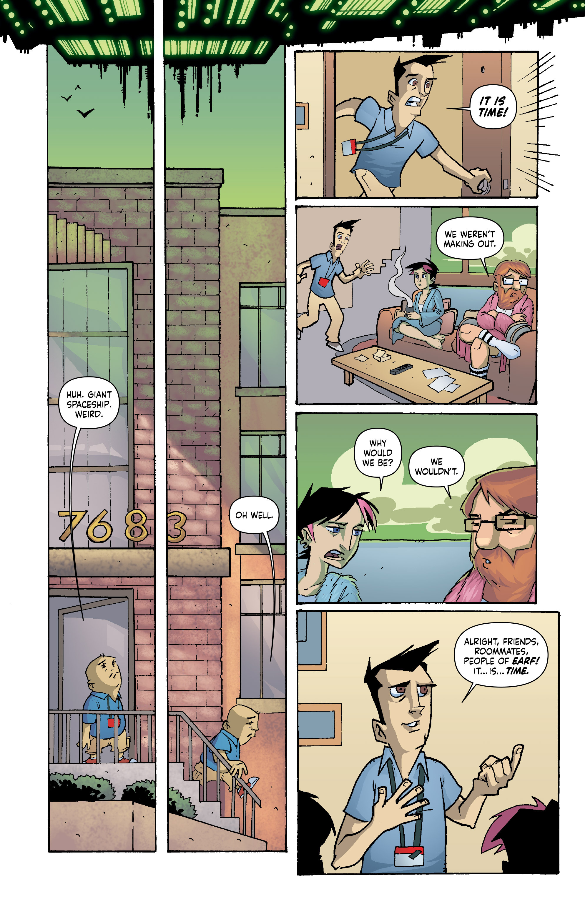 Read online Jeff Steinberg Champion of Earth comic -  Issue #1 - 12