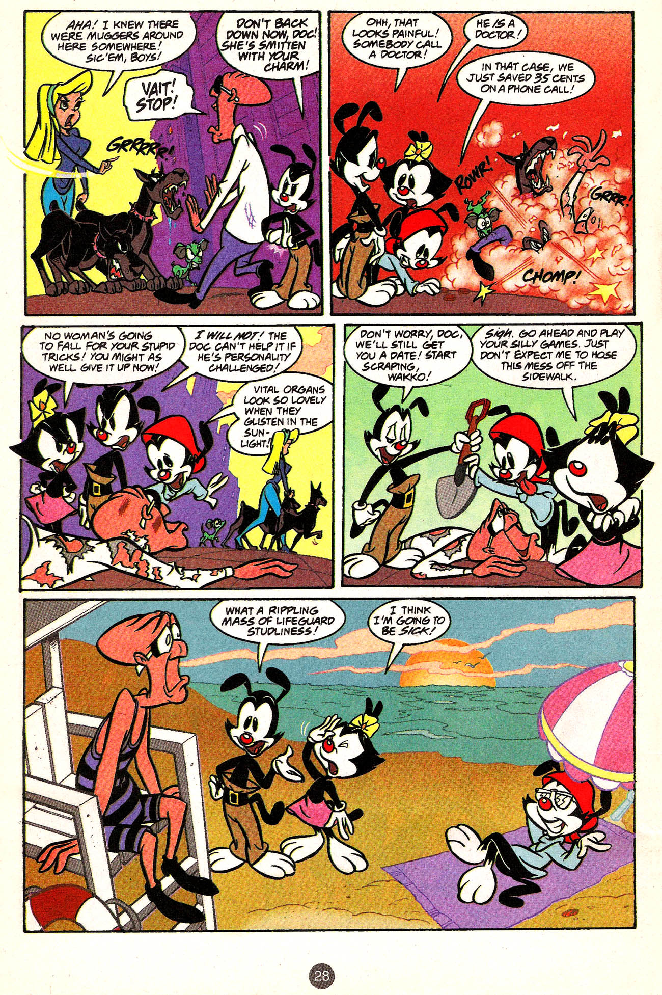 Read online Animaniacs comic -  Issue #36 - 28