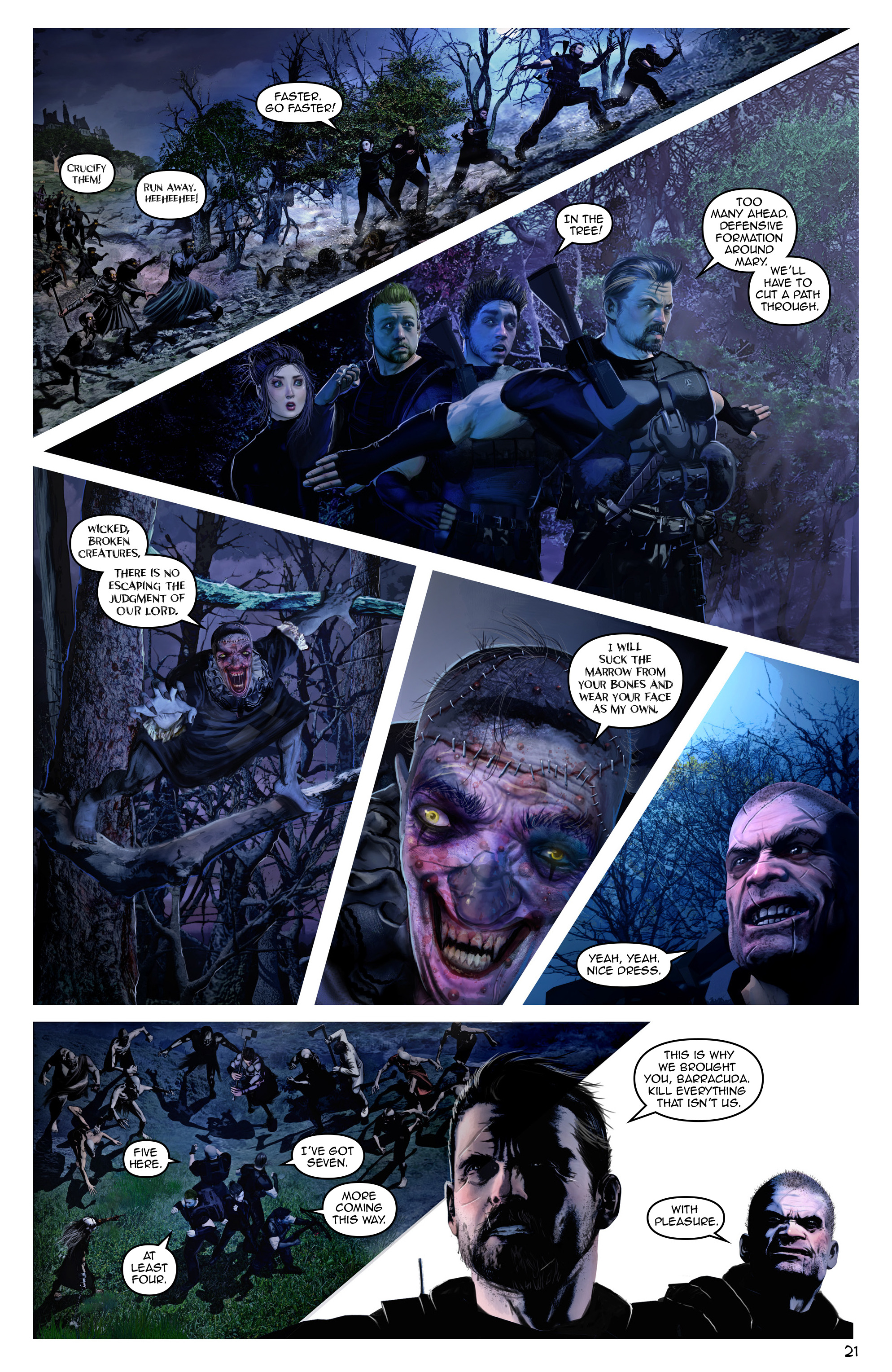 Read online Escape from Jesus Island comic -  Issue #3 - 21