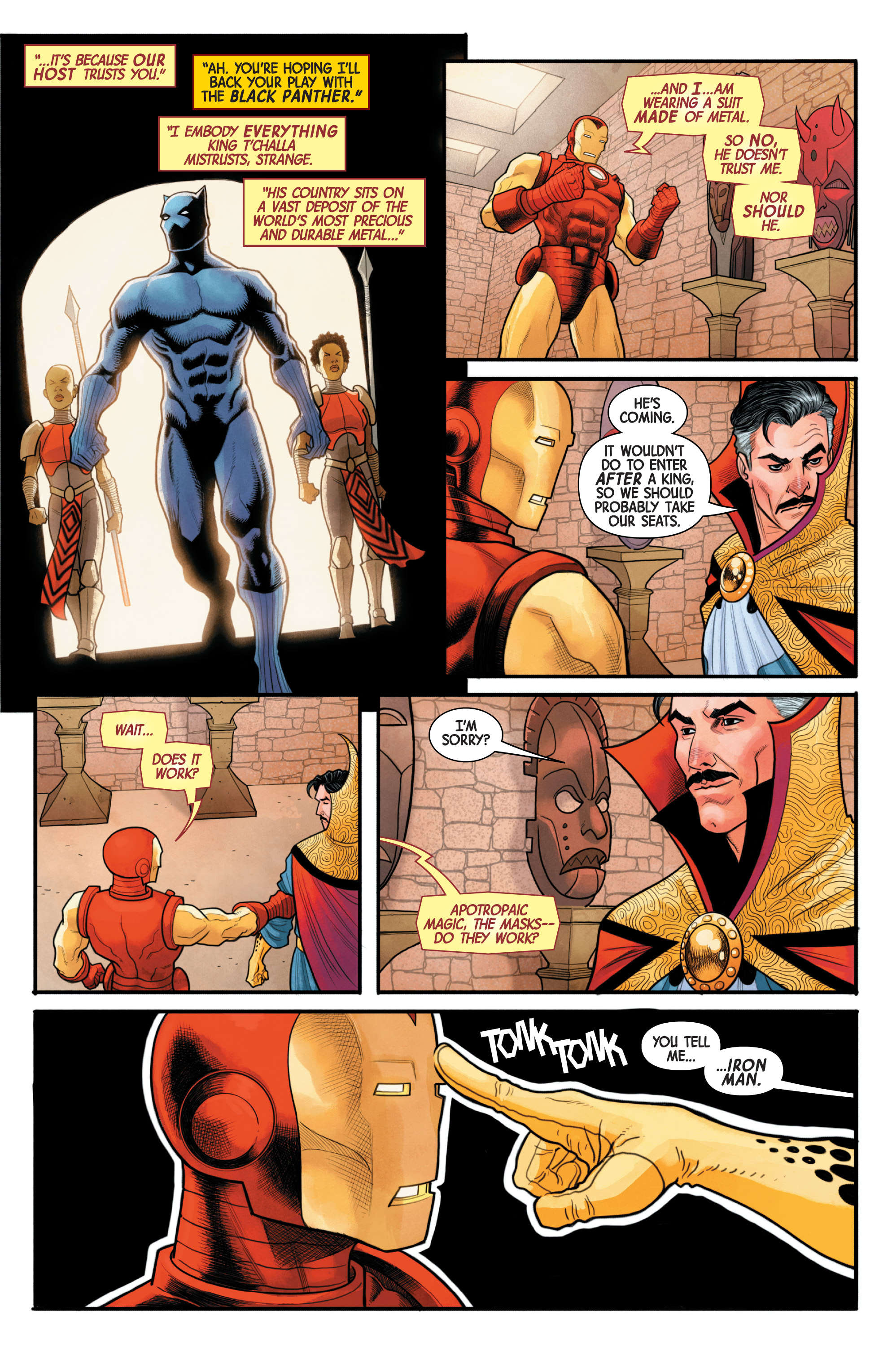 Read online Death of Doctor Strange: One-Shots comic -  Issue # Avengers - 5