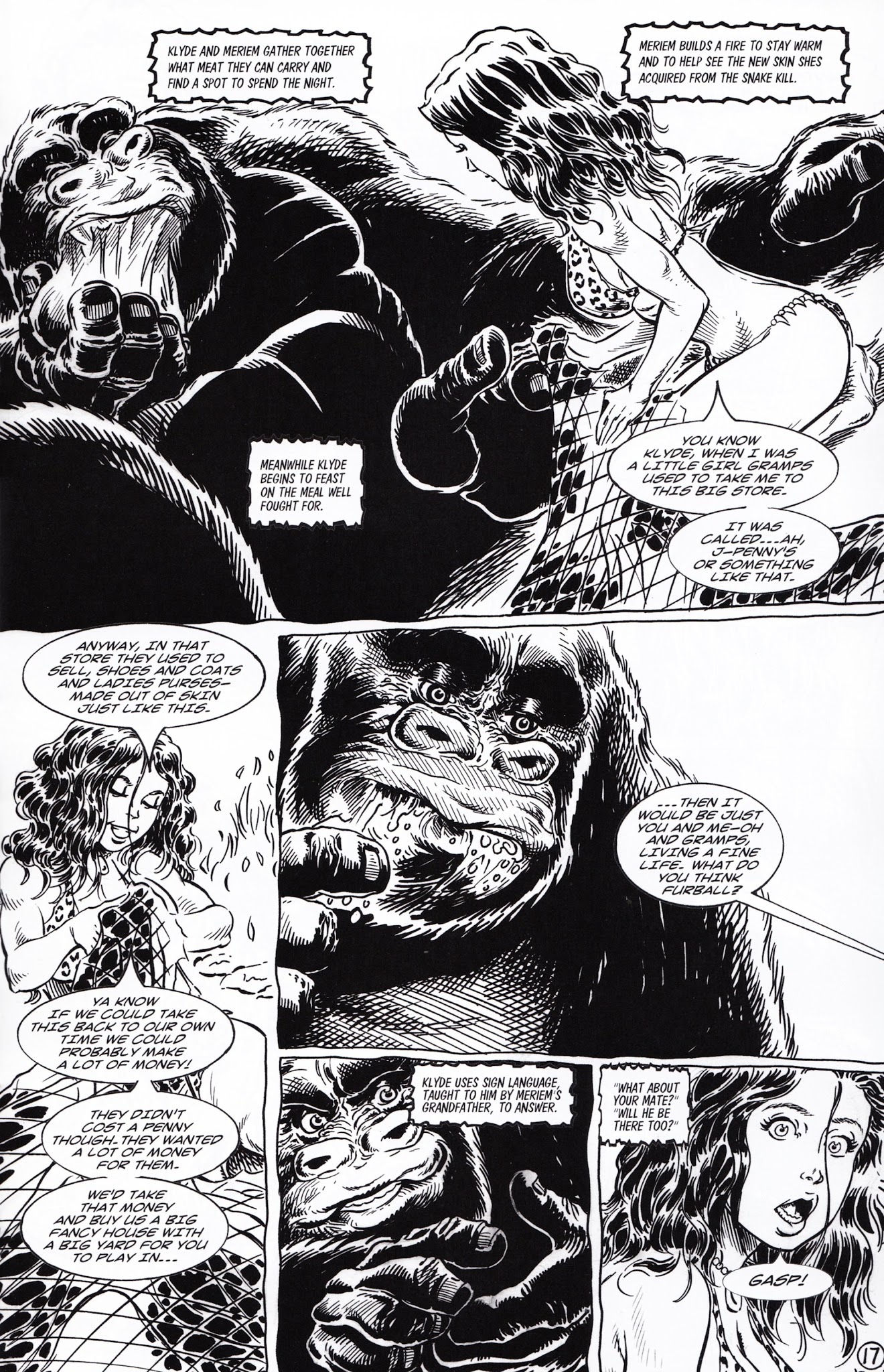 Read online Cavewoman: Journey comic -  Issue #1 - 19