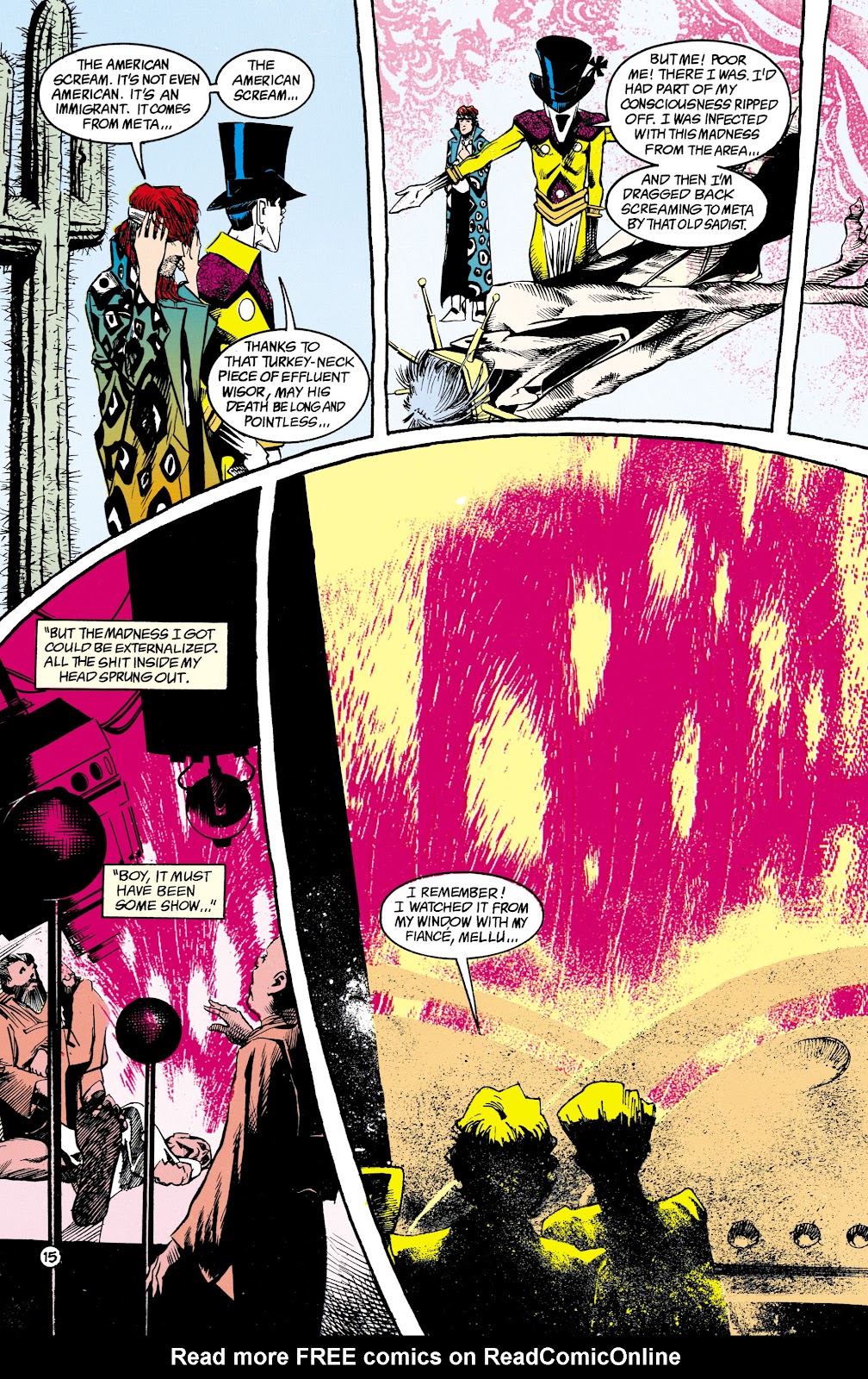 Shade, the Changing Man (1990) issue 16 - Page 15