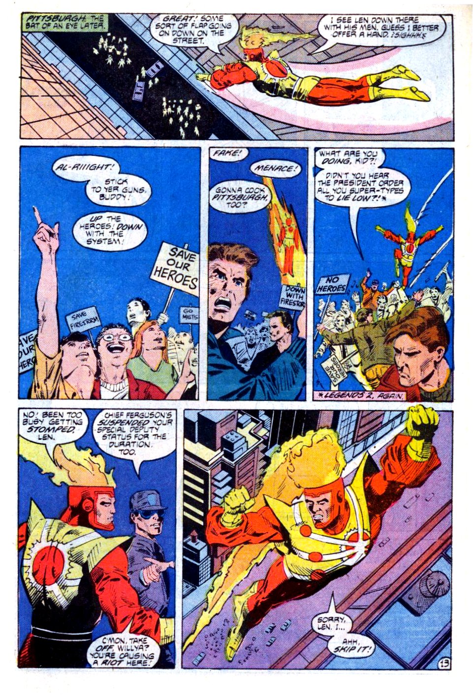 The Fury of Firestorm Issue #55 #59 - English 14