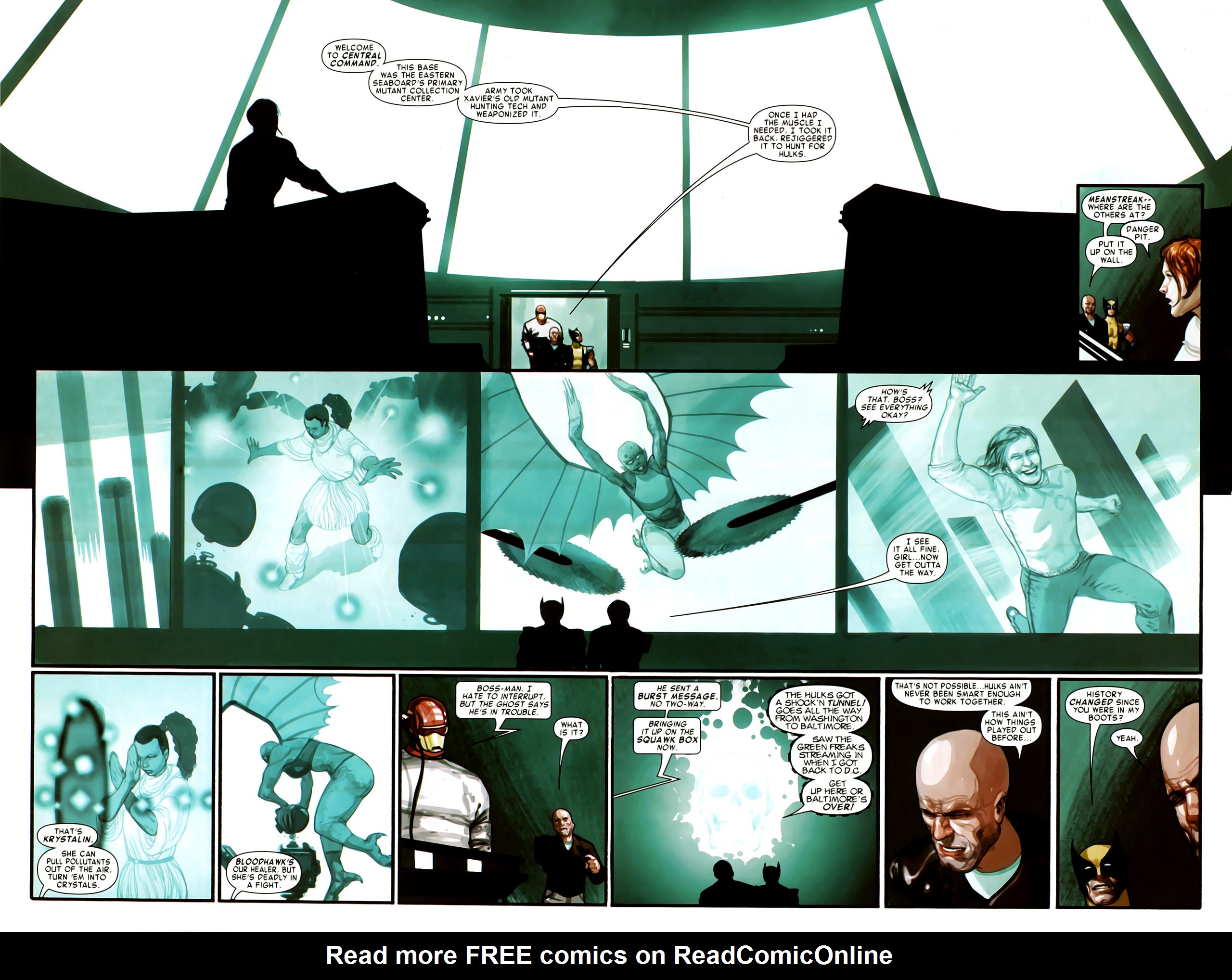 Read online Timestorm 2009/2099: X-Men comic -  Issue # Full - 8