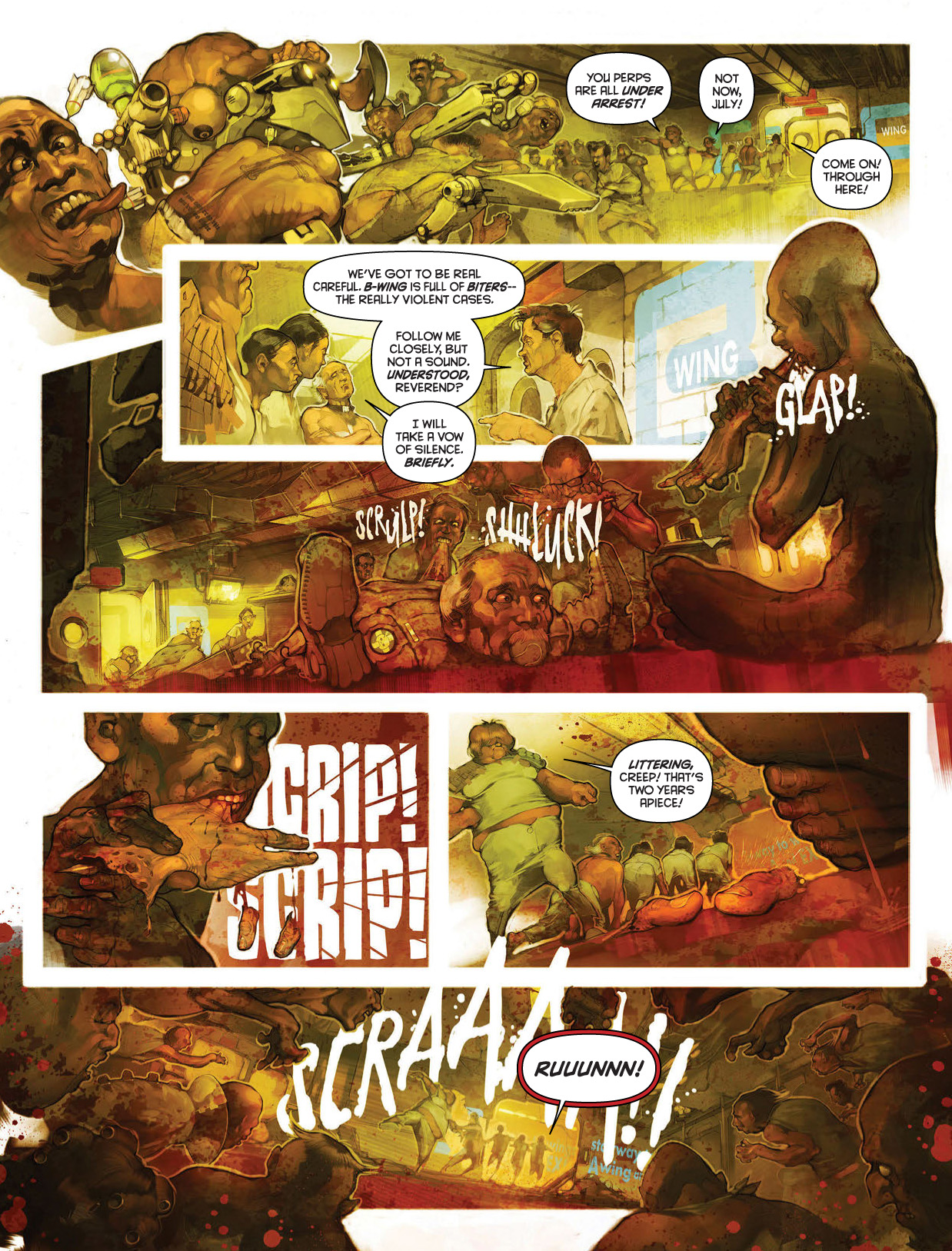 Read online Judge Dredd Megazine (Vol. 5) comic -  Issue #354 - 37
