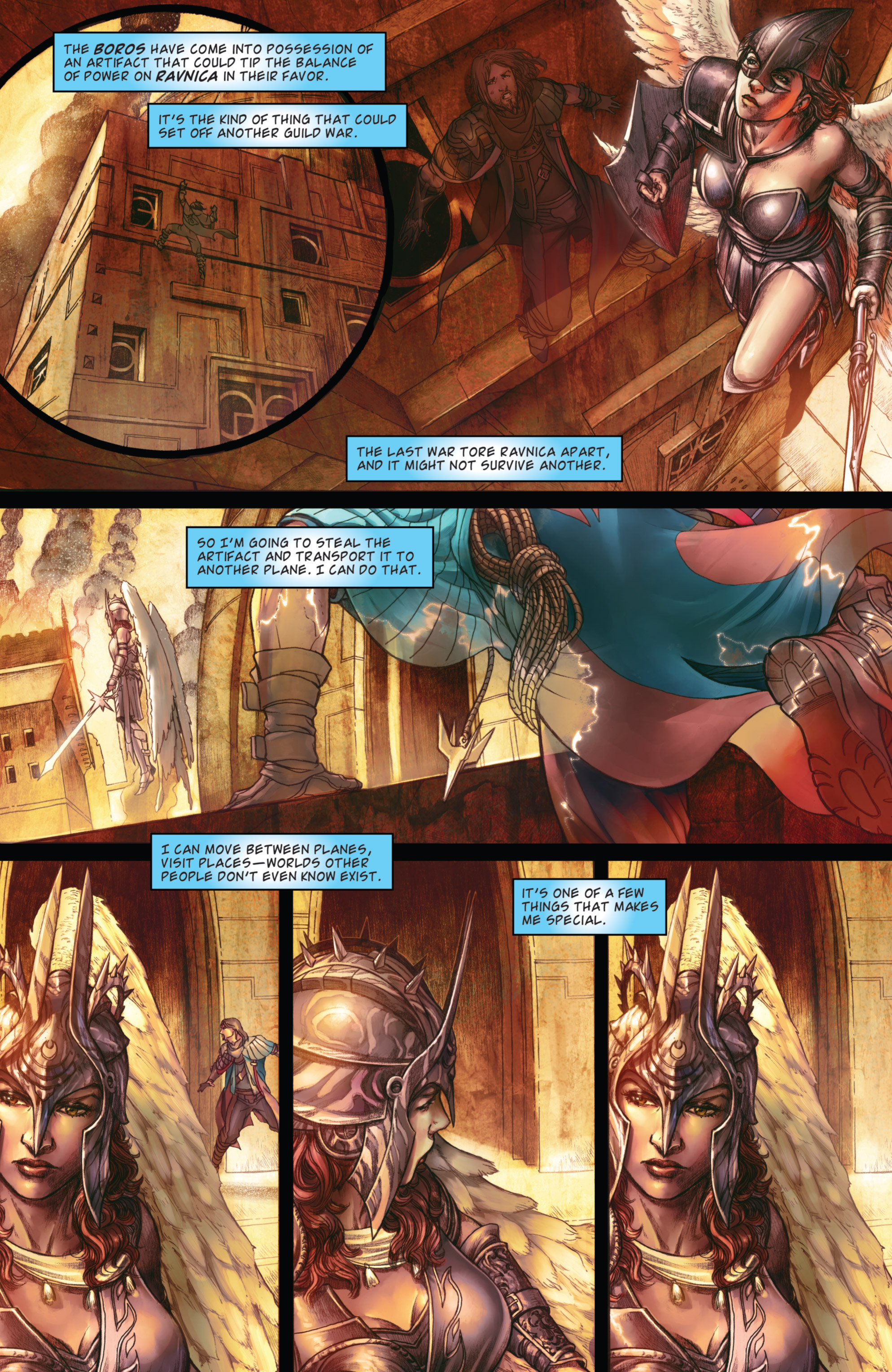 Read online Magic: The Gathering - Theros comic -  Issue #1 - 5