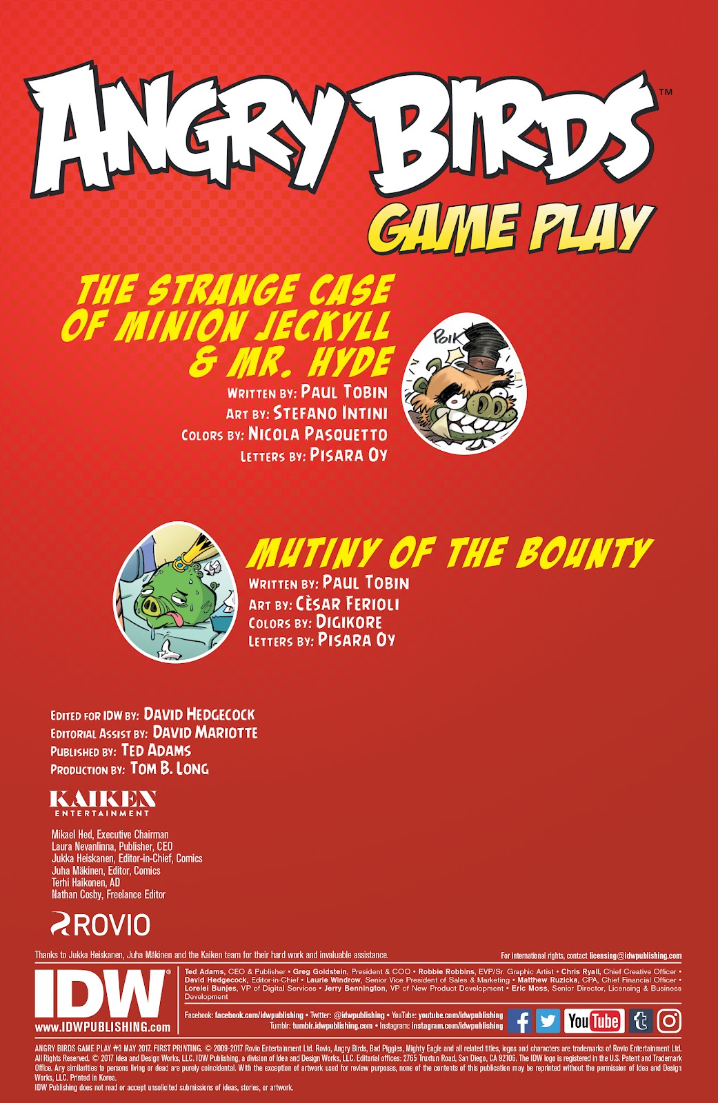 Angry Birds Comics: Game Play issue 3 - Page 2