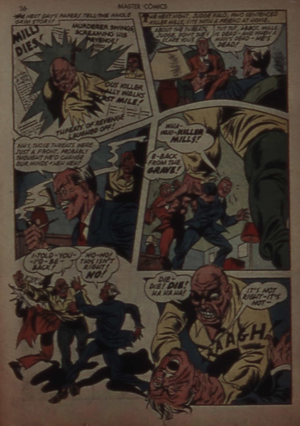 Read online Master Comics comic -  Issue #23 - 36