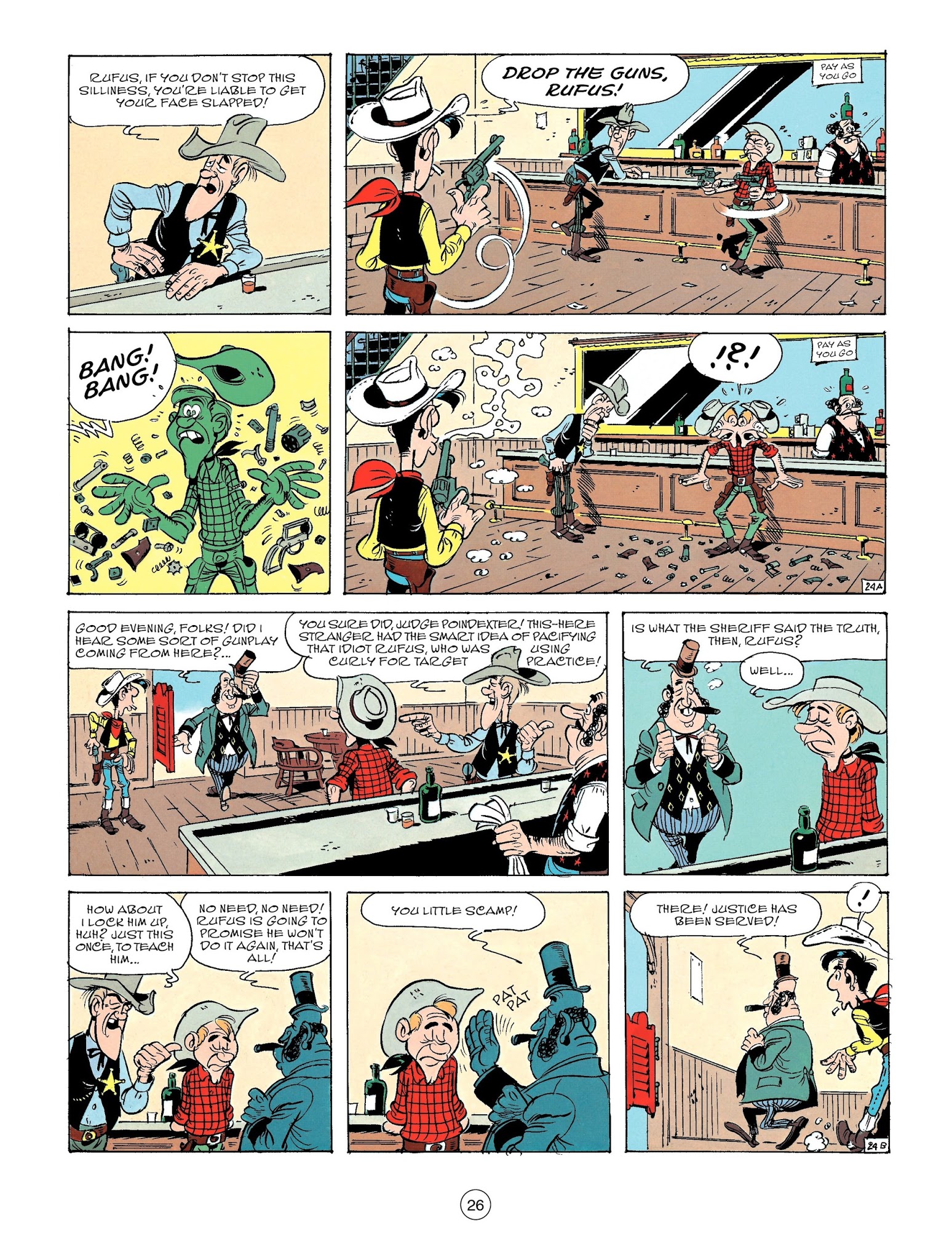Read online A Lucky Luke Adventure comic -  Issue #58 - 26