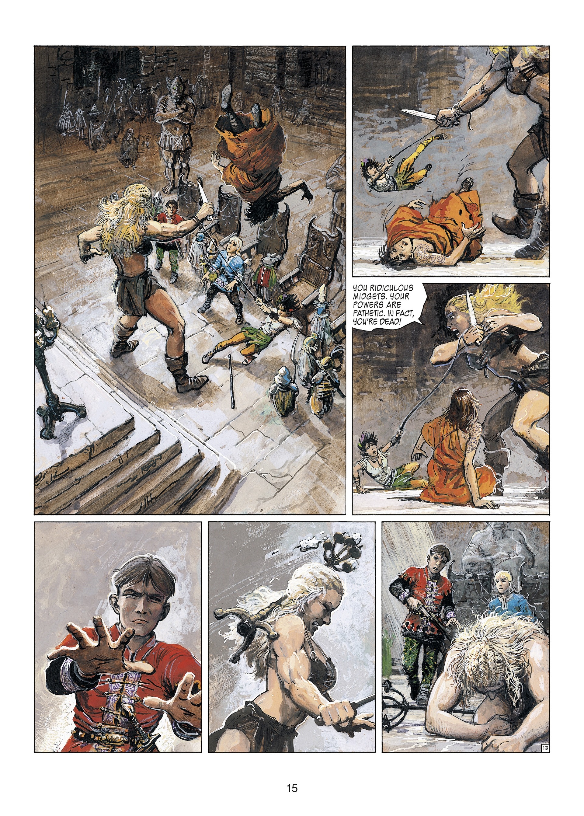 Read online Thorgal comic -  Issue #23 - 17