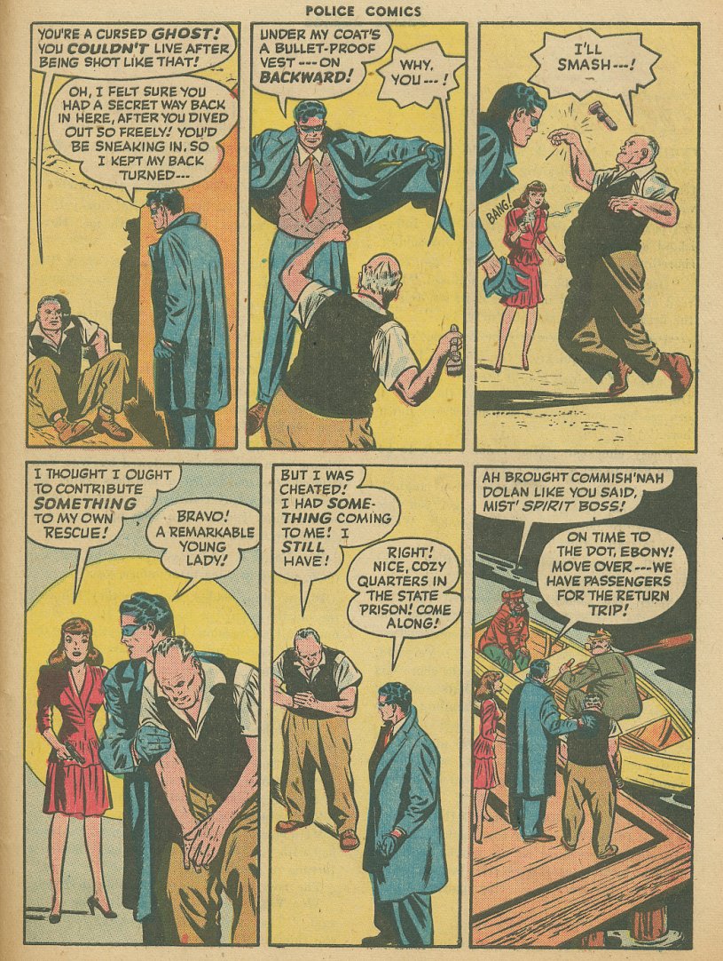 Read online Police Comics comic -  Issue #75 - 39