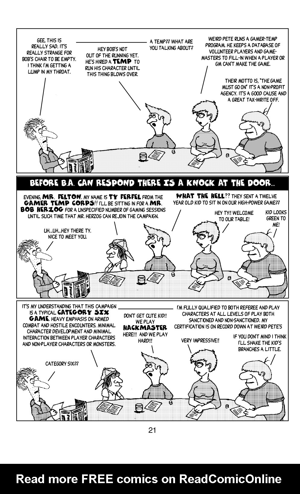 Read online Knights of the Dinner Table comic -  Issue #10 - 23