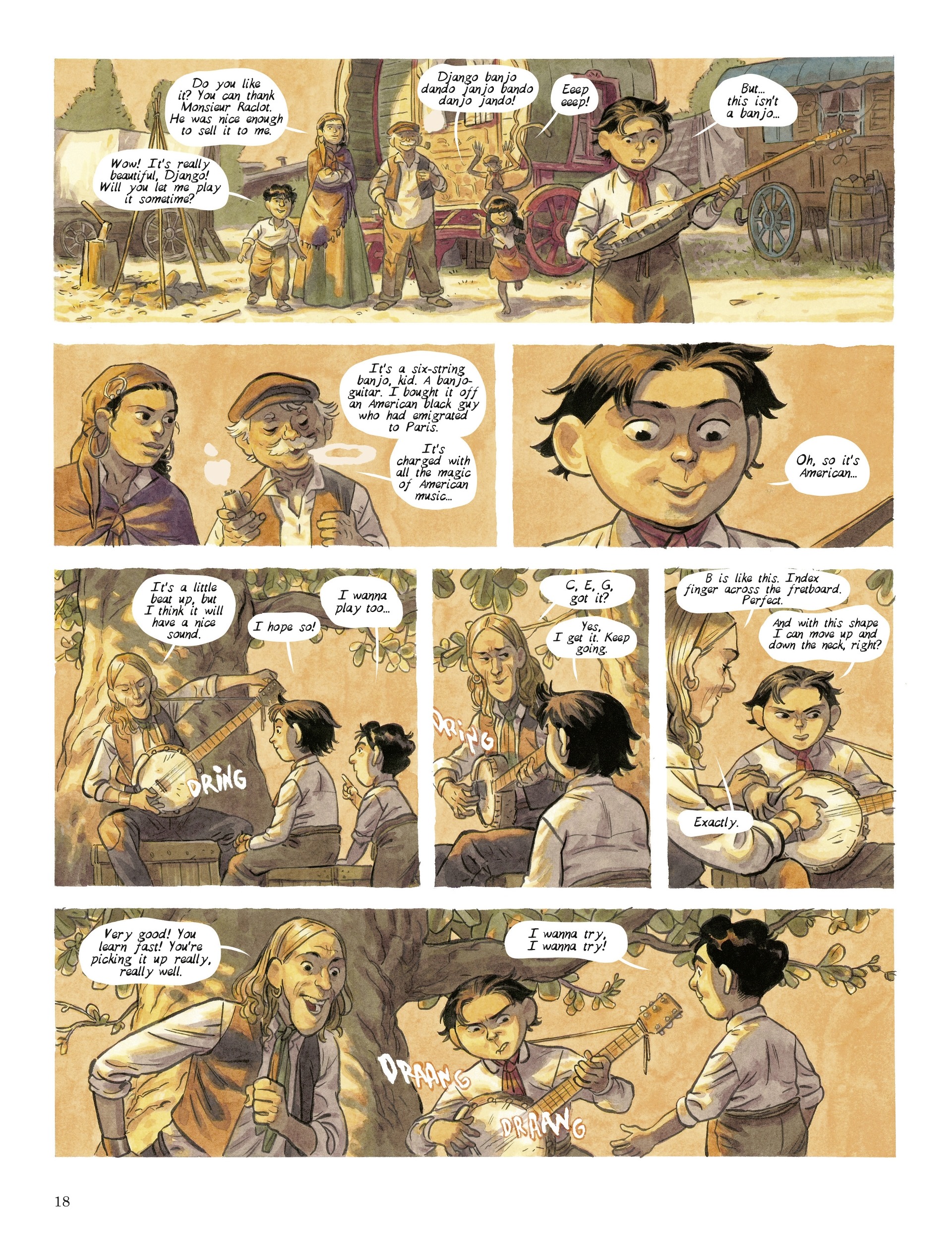 Read online Django: Hand On Fire comic -  Issue # TPB - 18