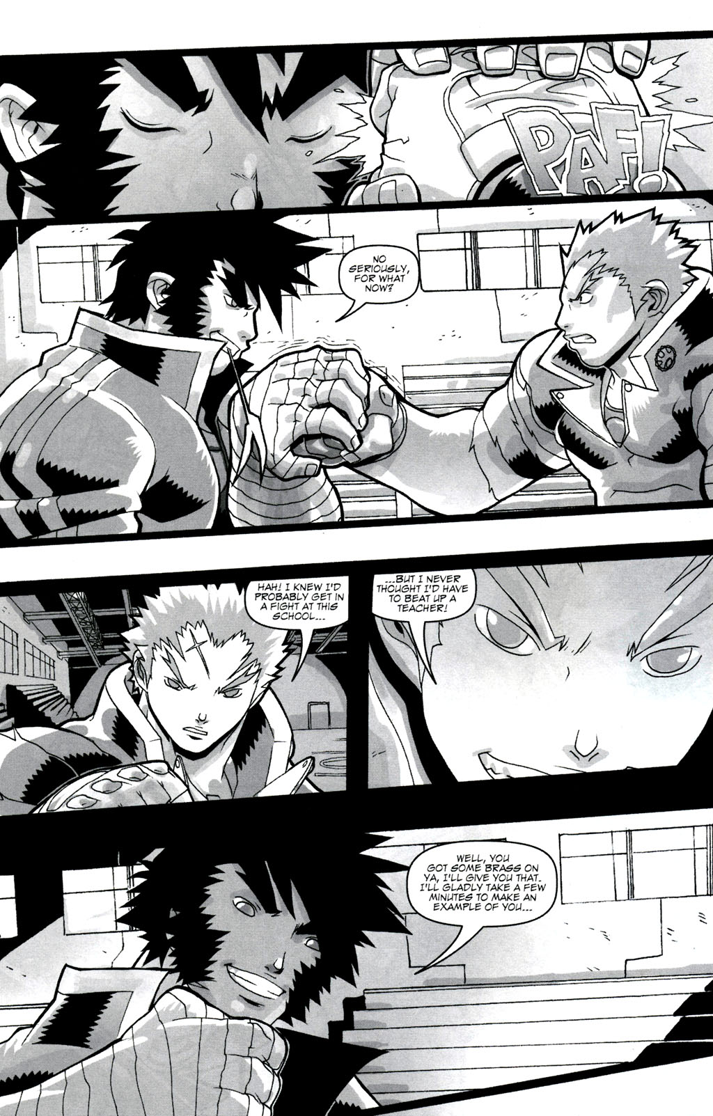Read online Rival Schools comic -  Issue #1 - 17