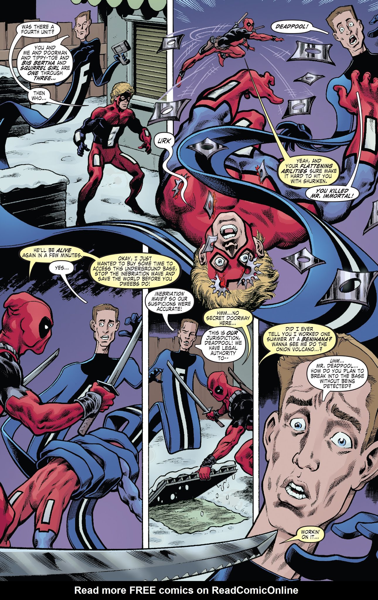 Read online Deadpool/GLI: Summer Fun Spectacular comic -  Issue # Full - 8