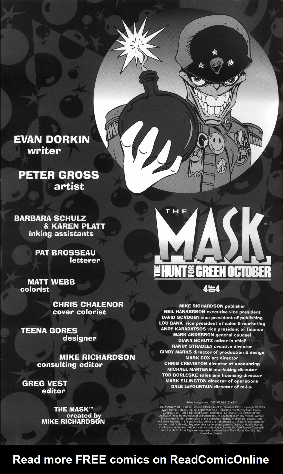 Read online The Mask: The Hunt for Green October comic -  Issue #4 - 2